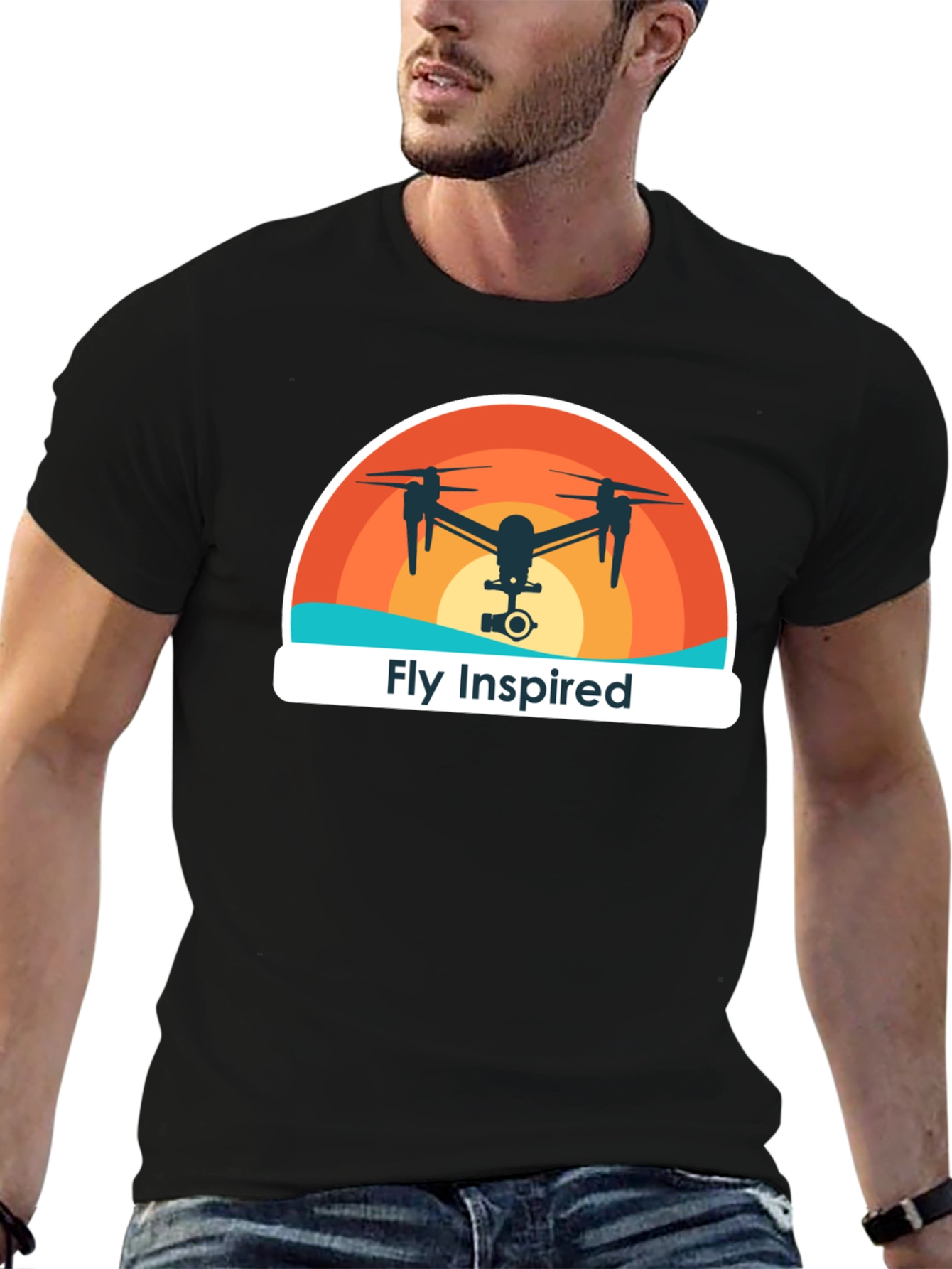 Fly Inspired Drone T-Shirt
