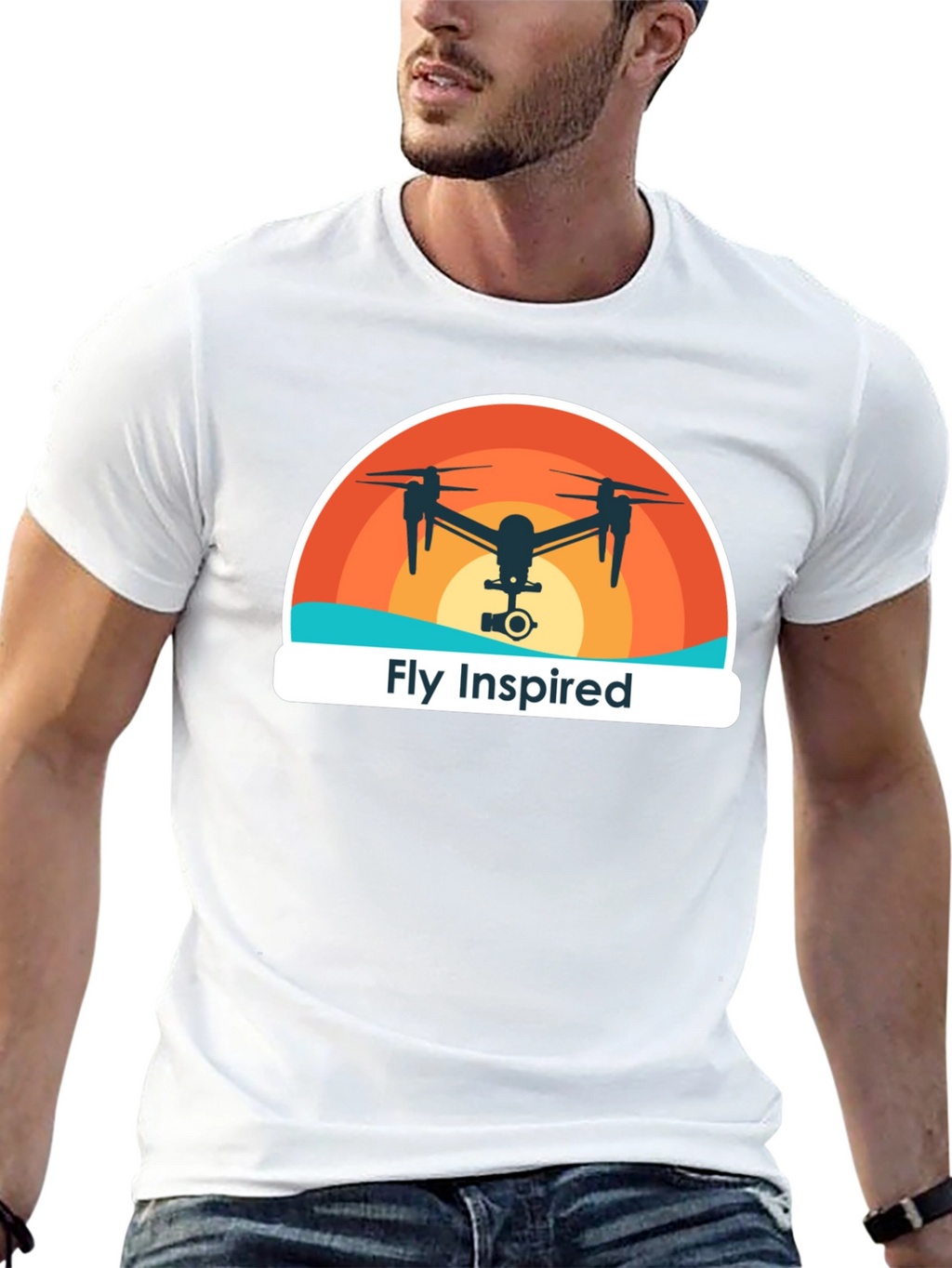 Fly Inspired Drone T-Shirt
