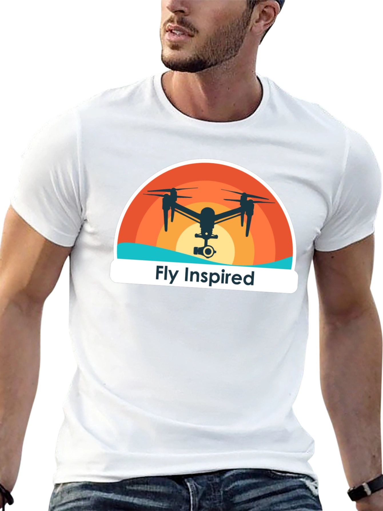 Fly Inspired Drone T-Shirt