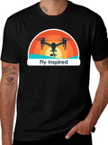 Fly Inspired Drone T-Shirt