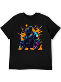Motorcycle Rider Graphic Tee
