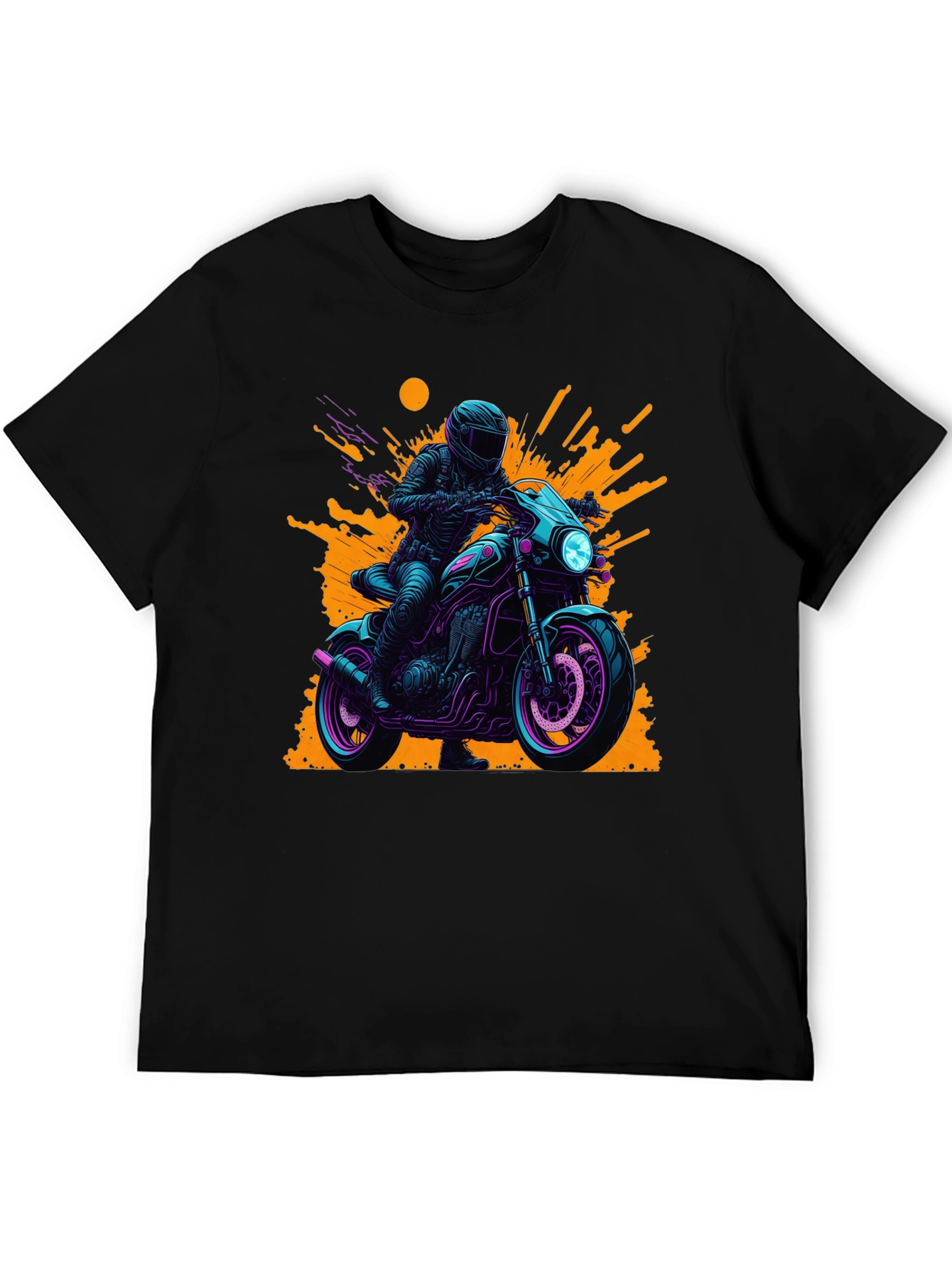 Motorcycle Rider Graphic Tee