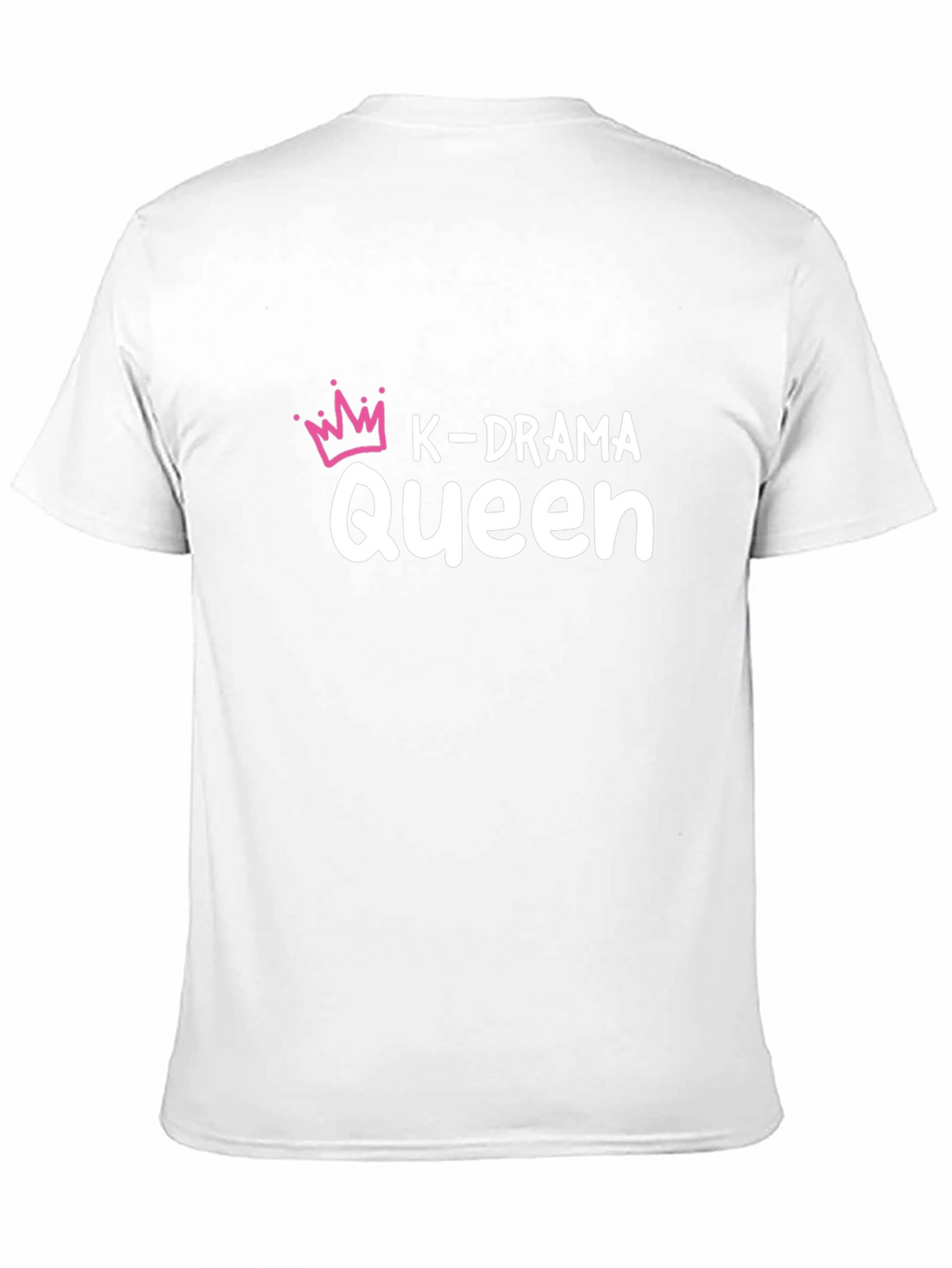 K-Drama Queen Graphic Tee - Black Cotton