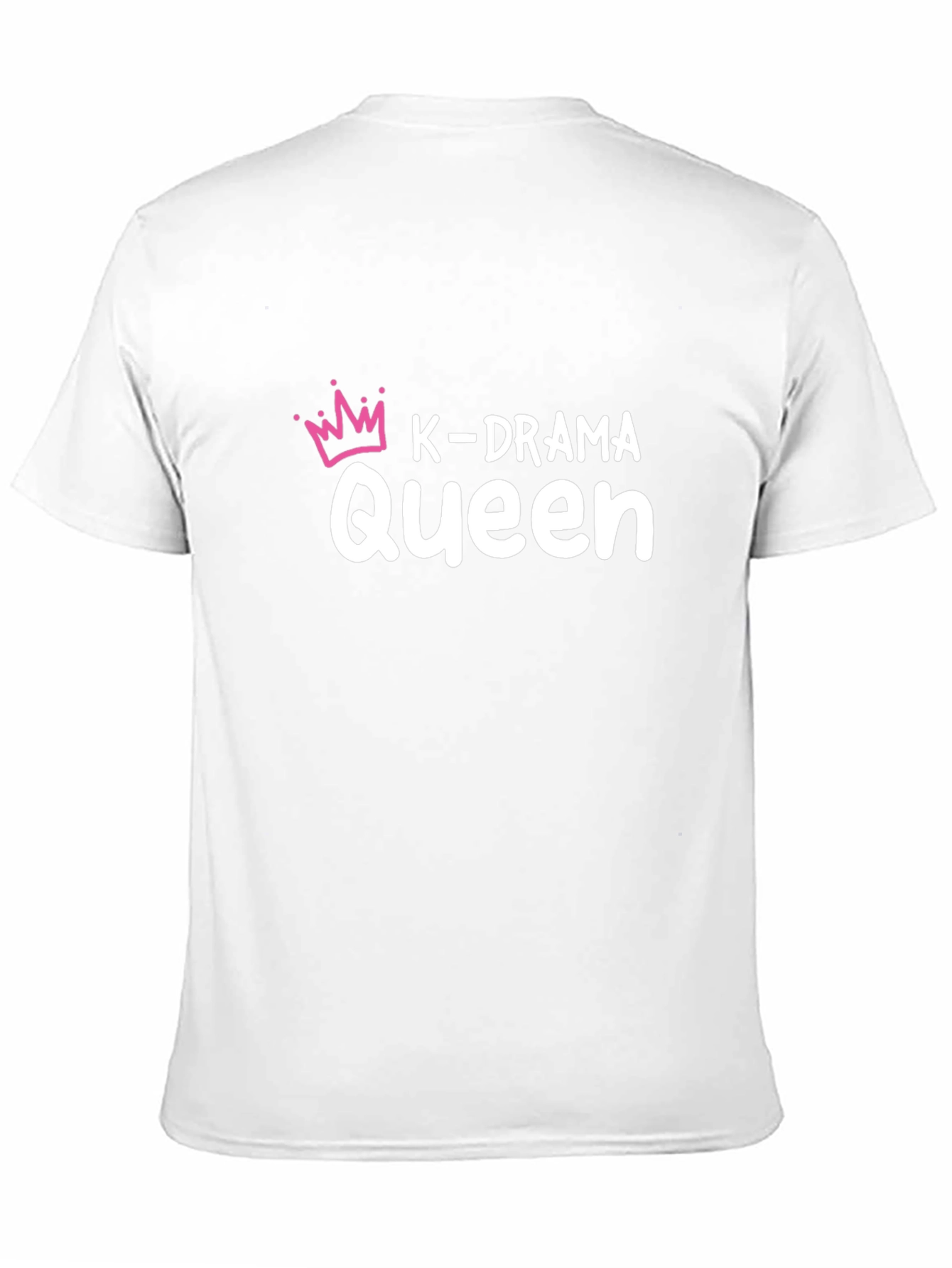 K-Drama Queen Graphic Tee - Black Cotton