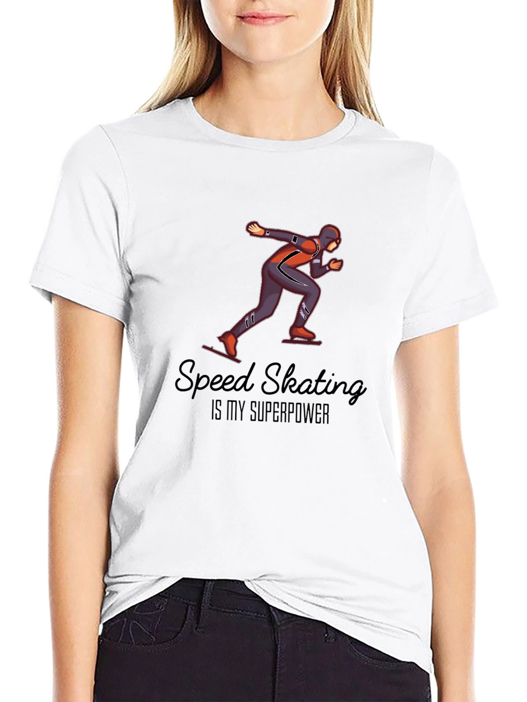 Speed Skating Superpower T-Shirt