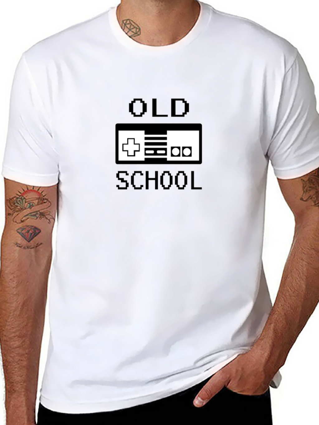 Retro Gamer T-Shirt - Old School Controller Design