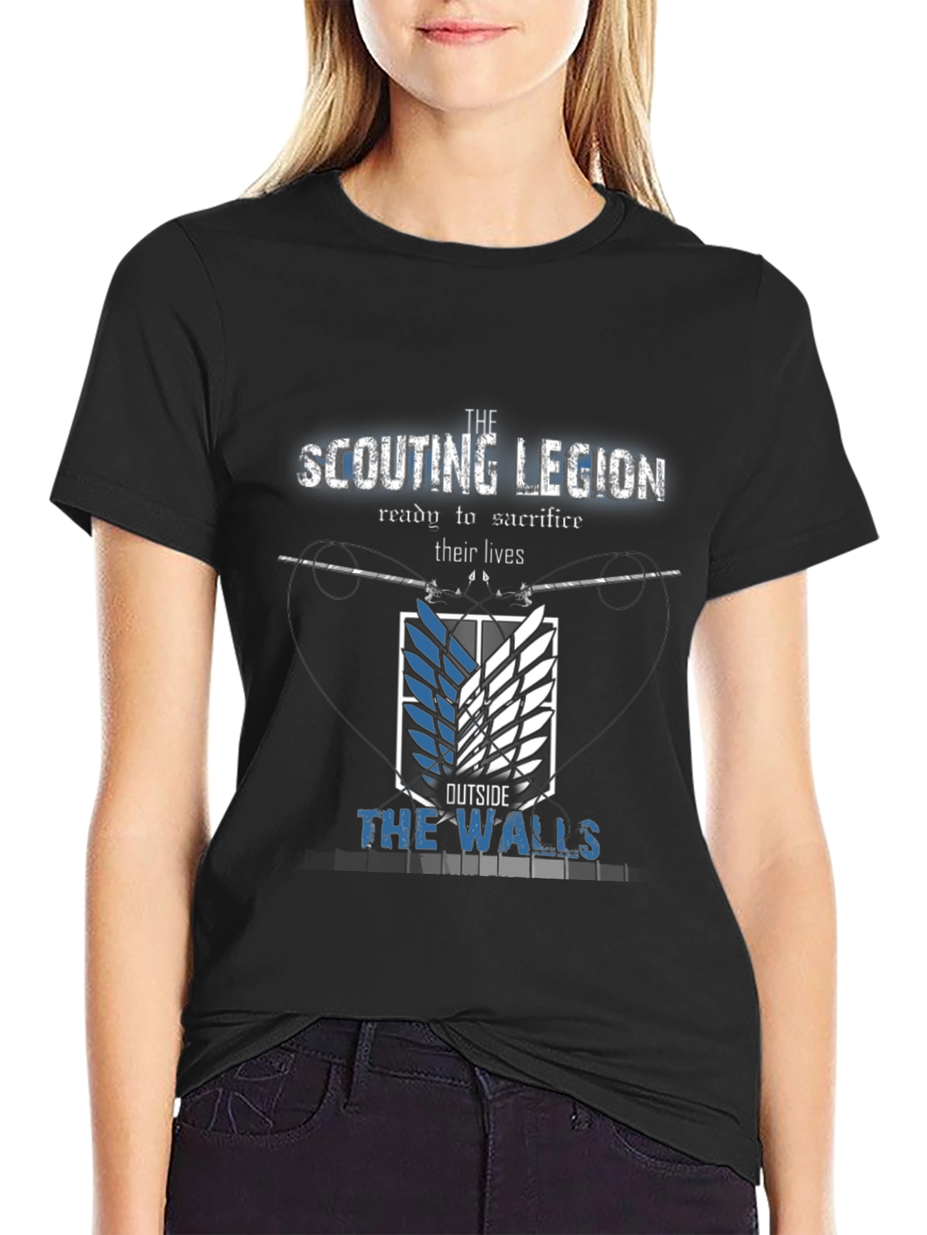 Attack on Titan Scouting Legion Graphic Tee