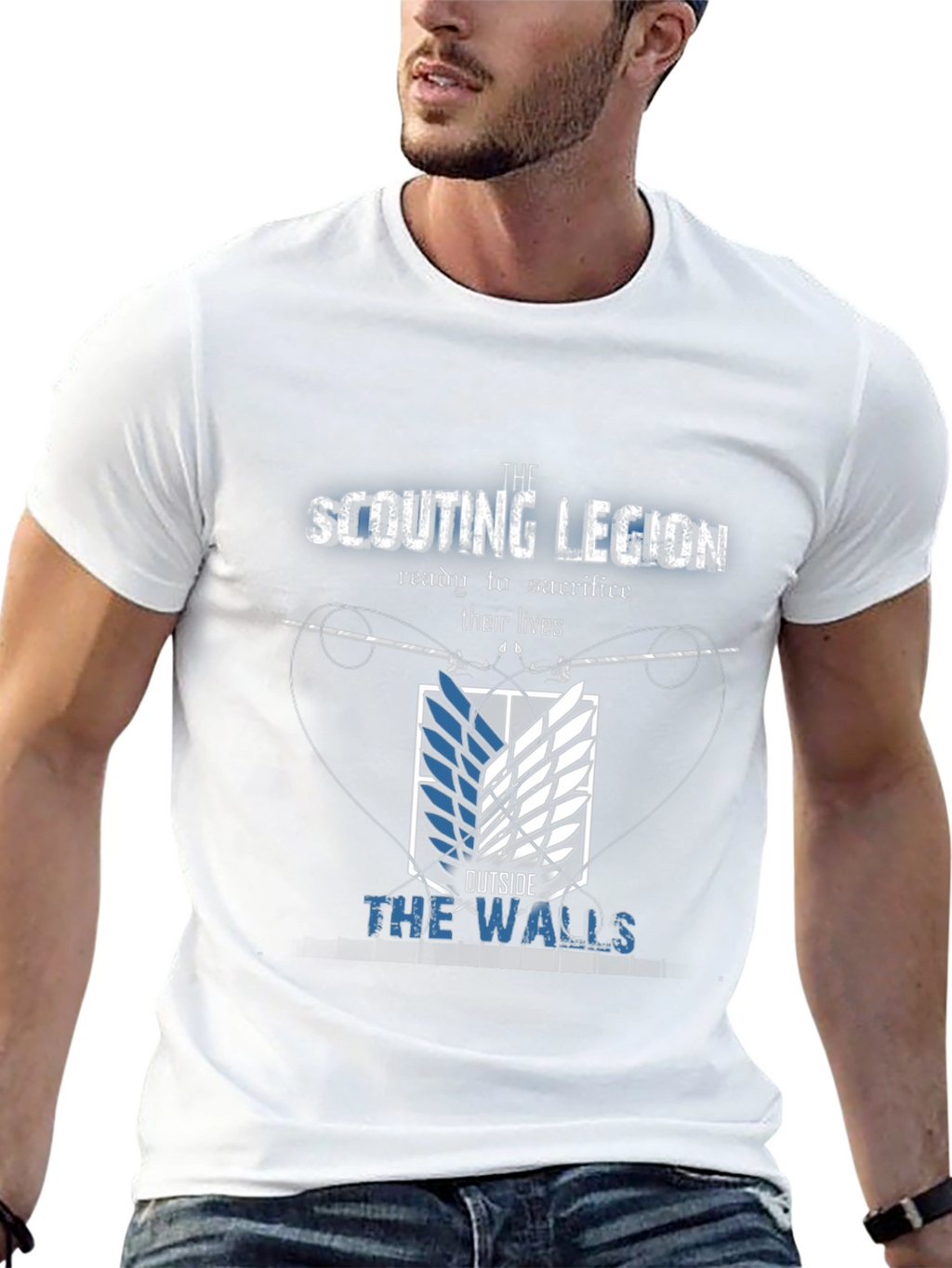 Attack on Titan Scouting Legion Graphic Tee