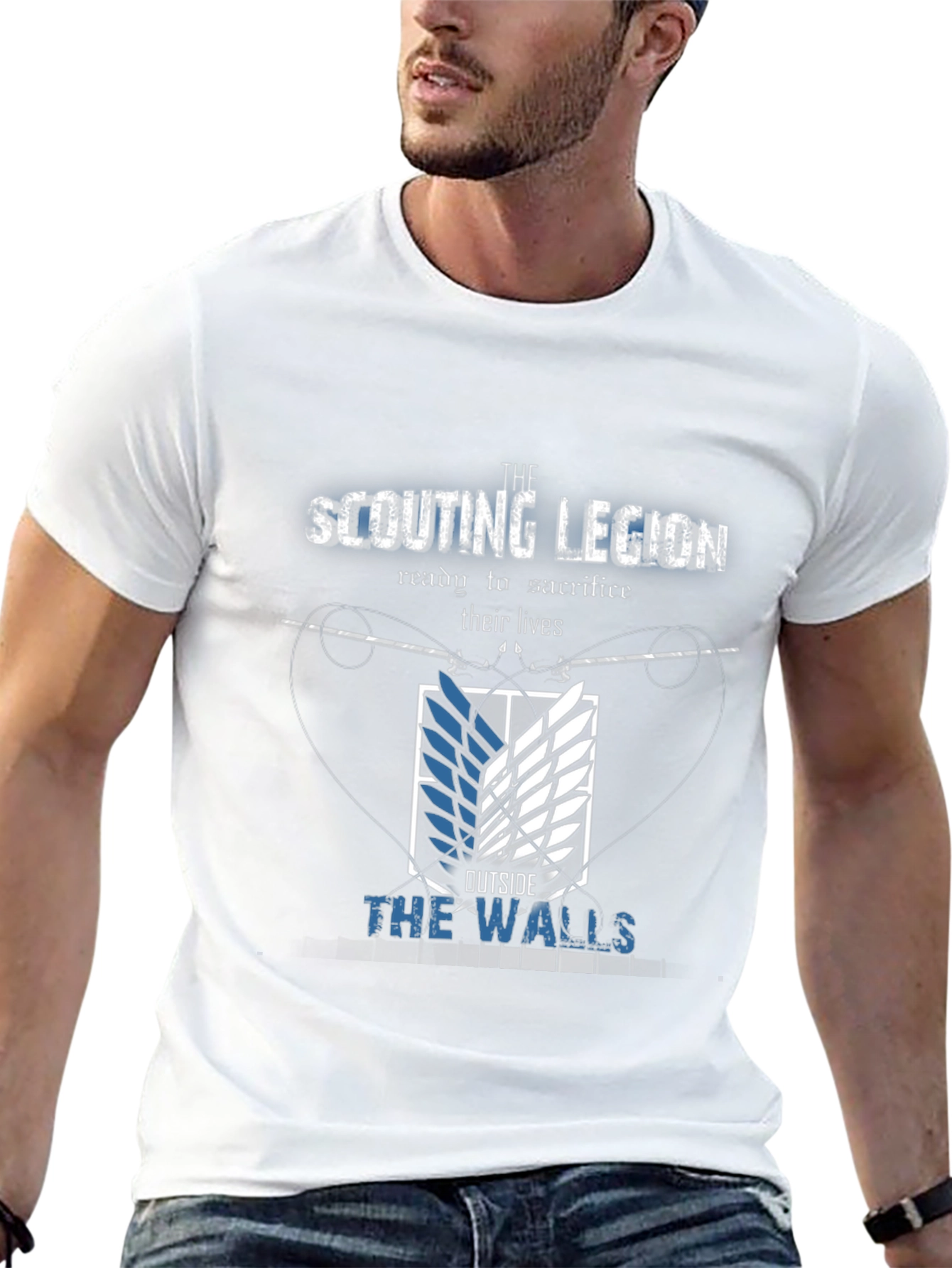 Attack on Titan Scouting Legion Graphic Tee