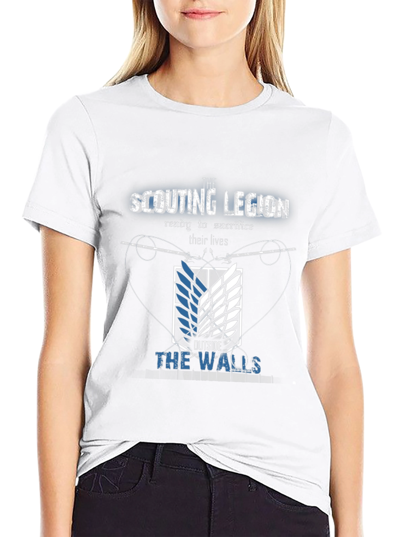 Attack on Titan Scouting Legion Graphic Tee