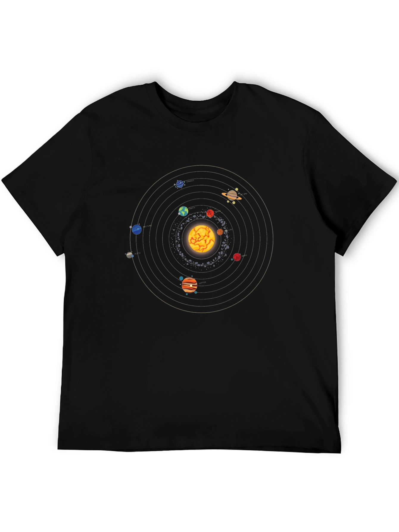 Solar System T-Shirt - Unique Space Design