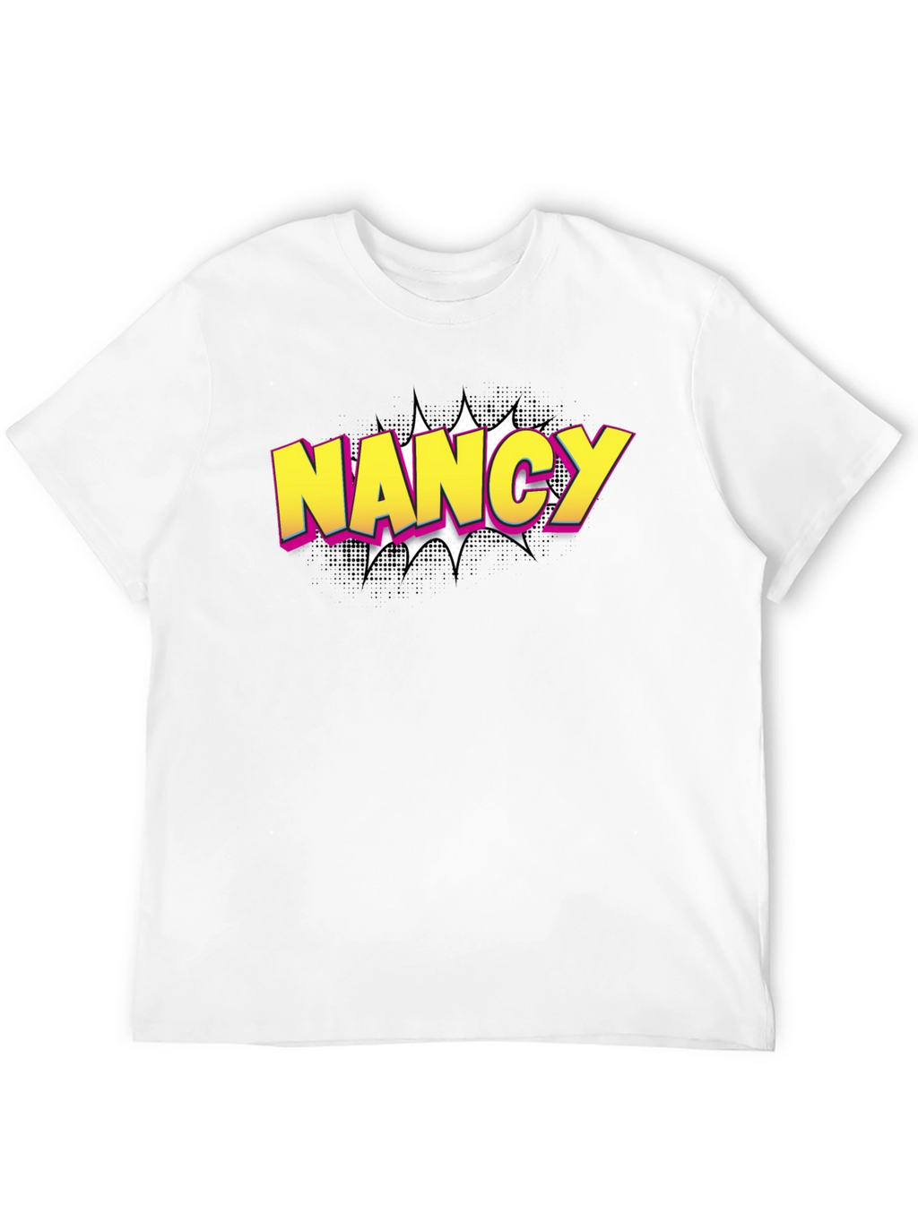 Nancy Comic Pop Art Graphic T-Shirt
