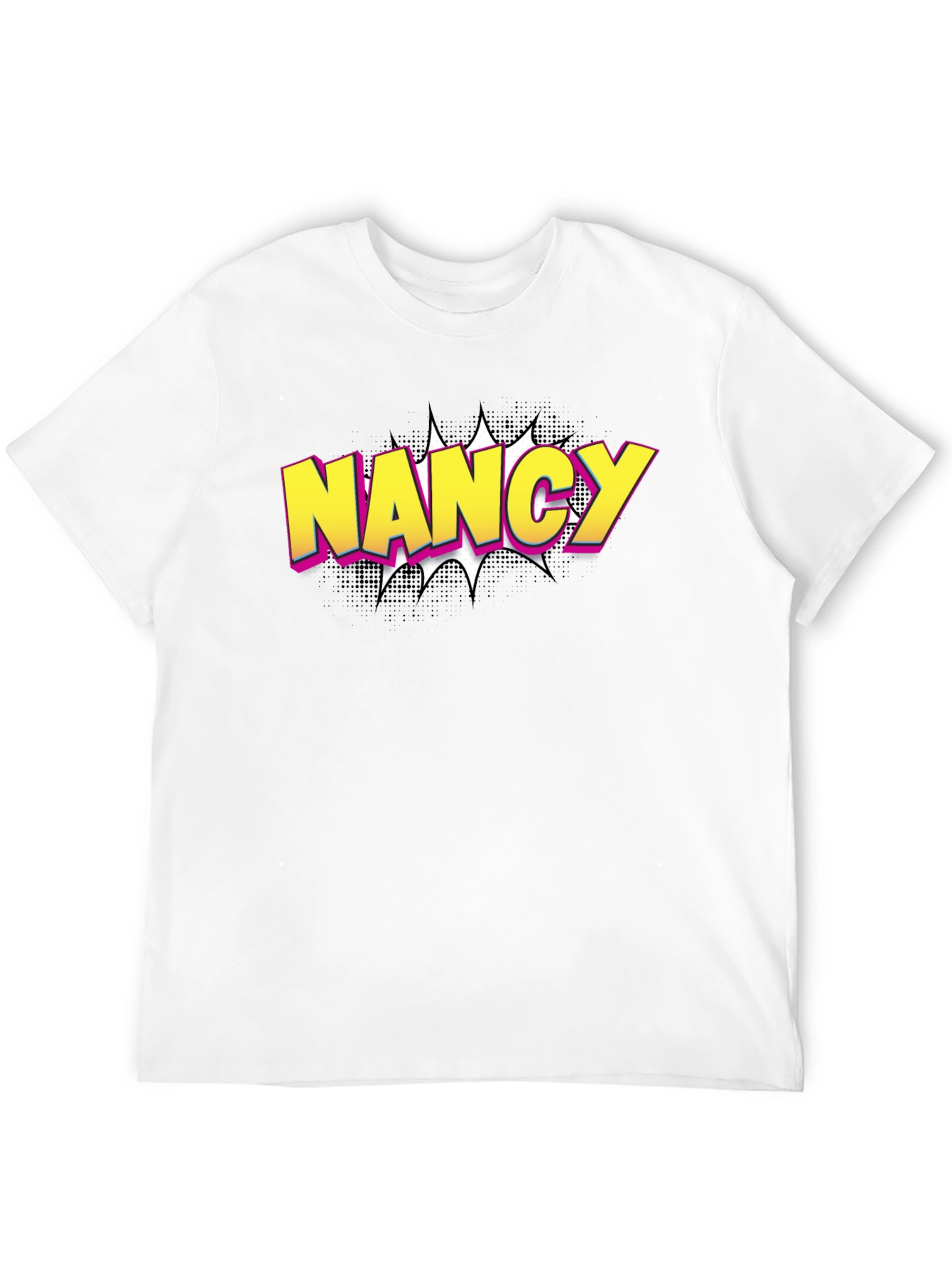 Nancy Comic Pop Art Graphic T-Shirt