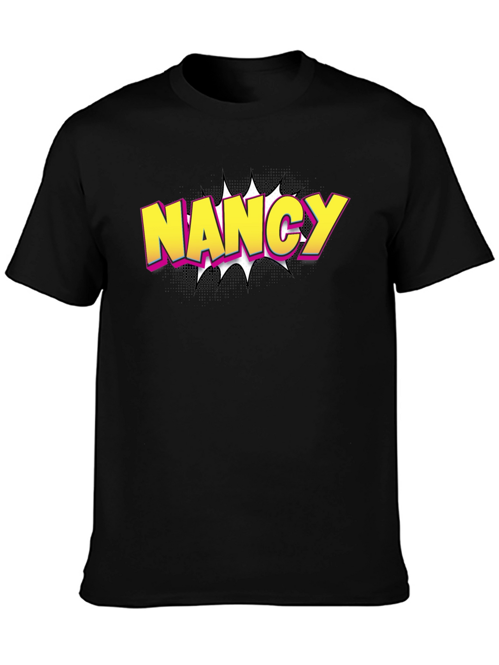 Nancy Comic Pop Art Graphic T-Shirt