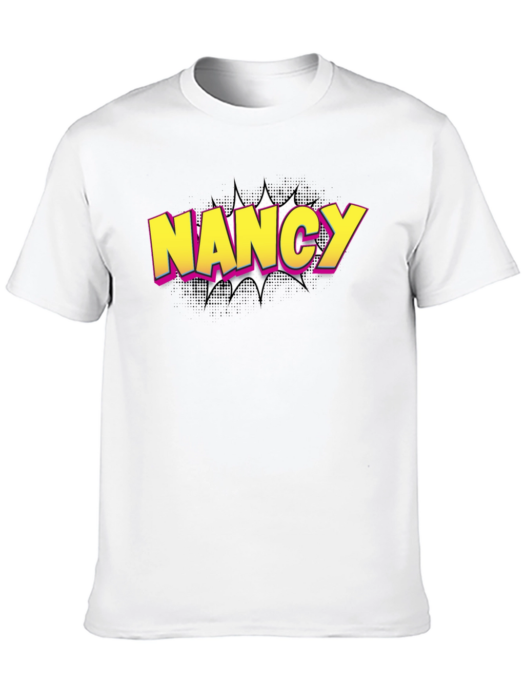 Nancy Comic Pop Art Graphic T-Shirt