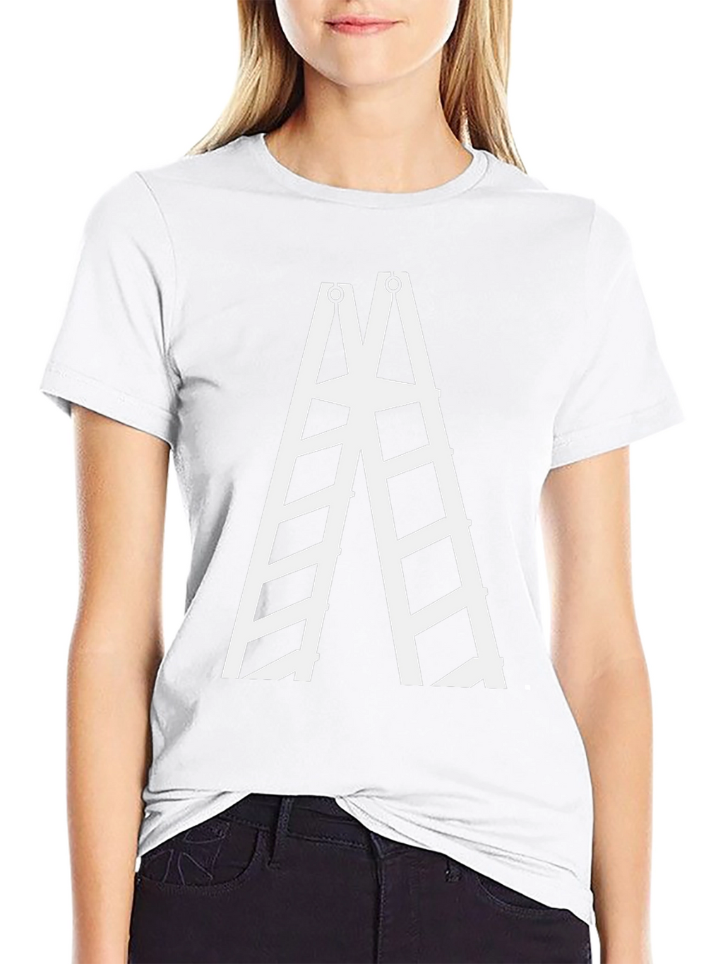 Ladder Graphic Tee - Black