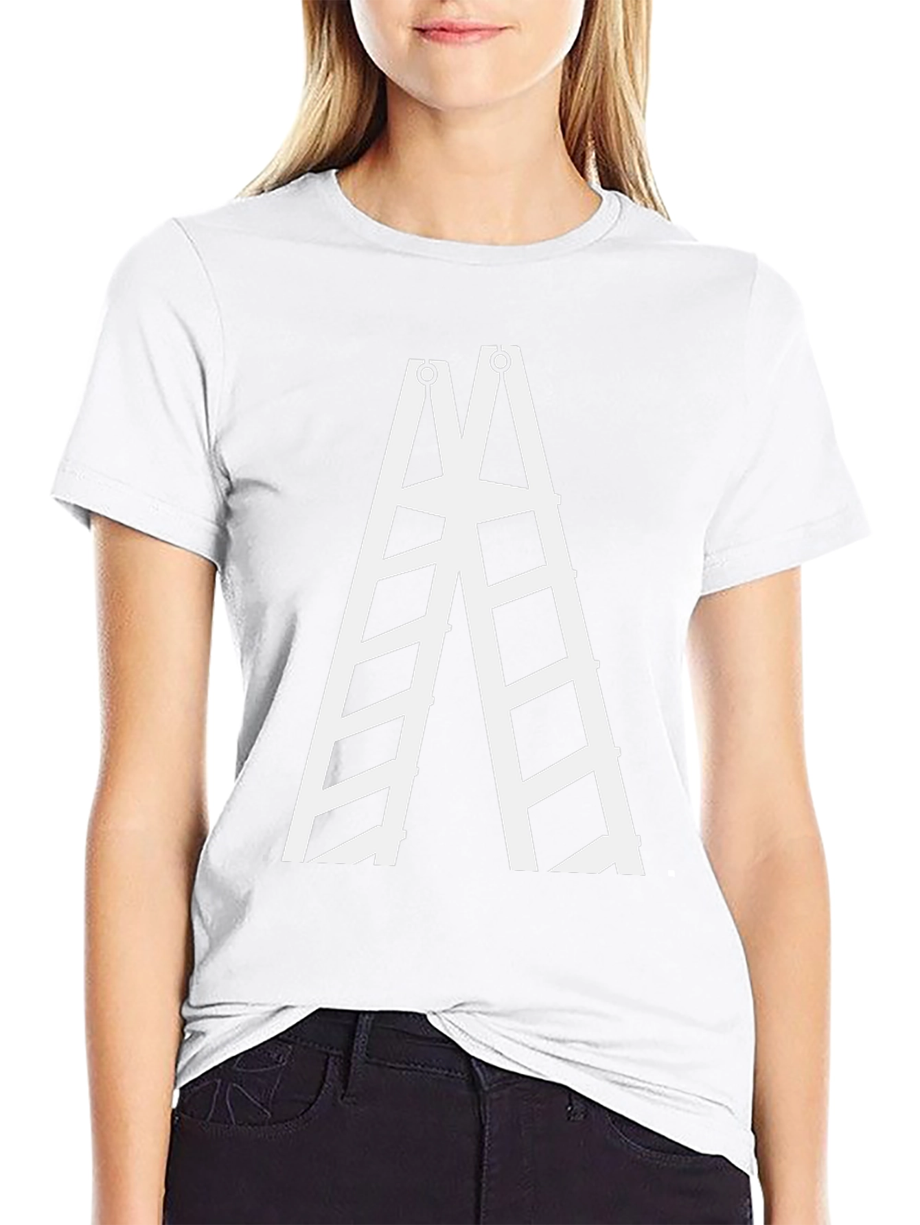 Ladder Graphic Tee - Black