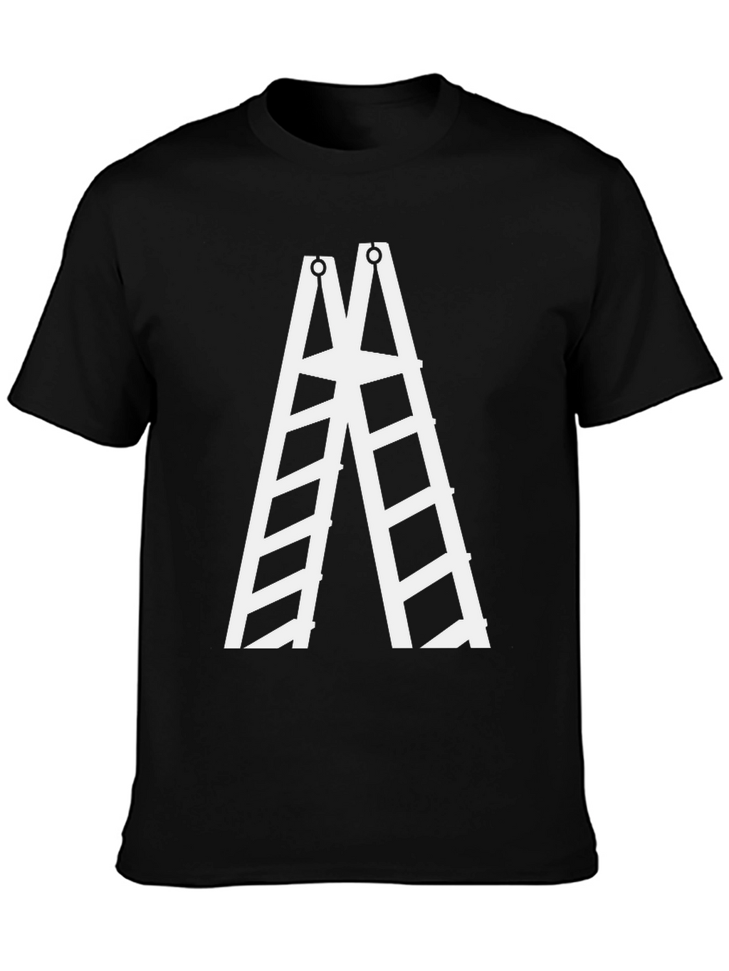 Ladder Graphic Tee - Black