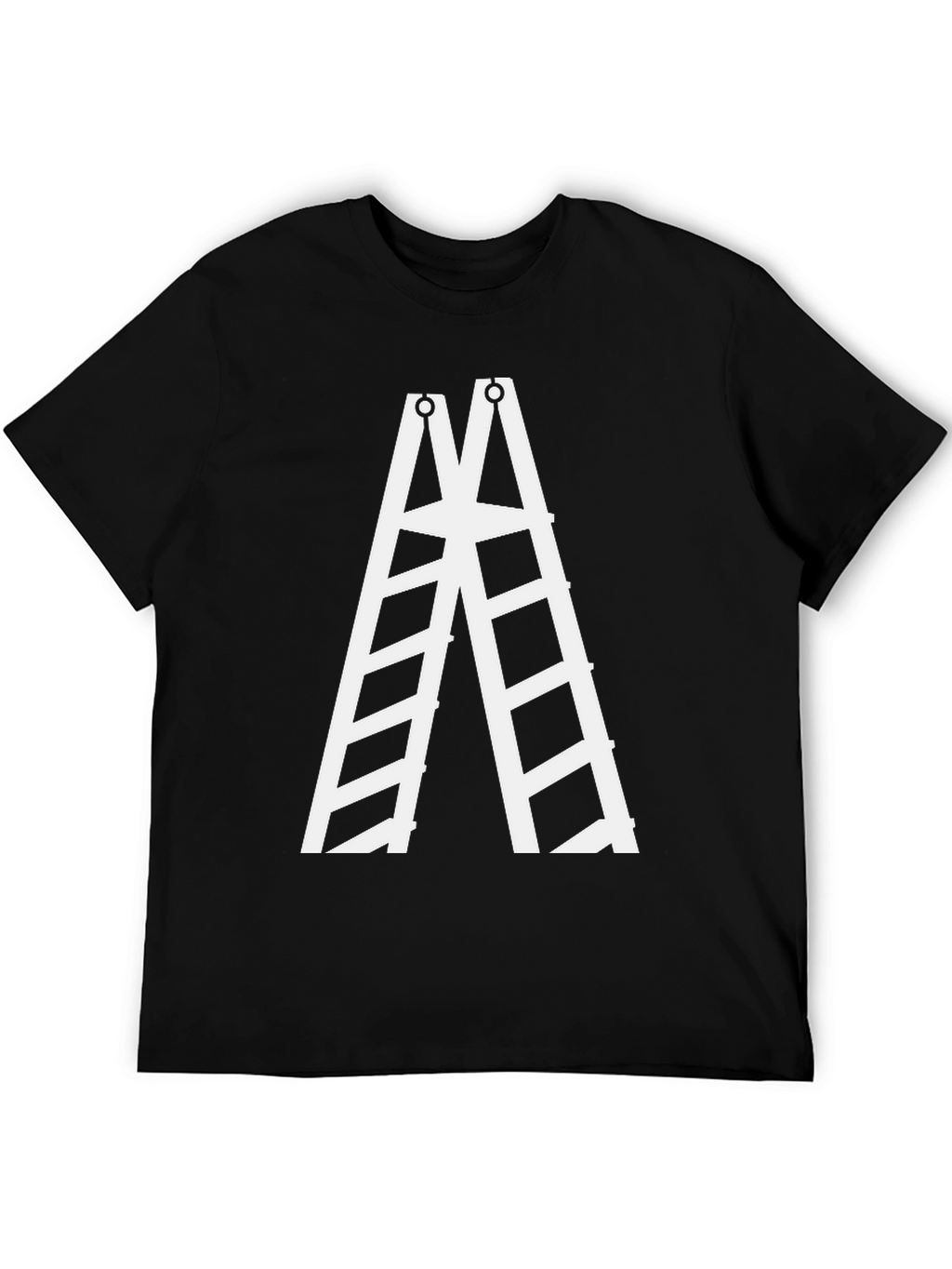 Ladder Graphic Tee - Black