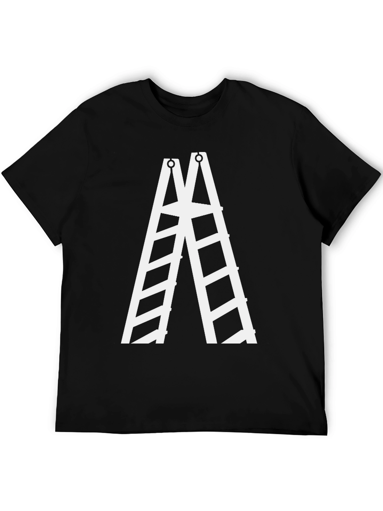 Ladder Graphic Tee - Black