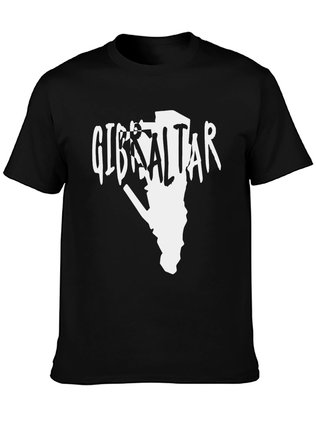 Gibraltar Graphic Tee - Mens Black T-Shirt