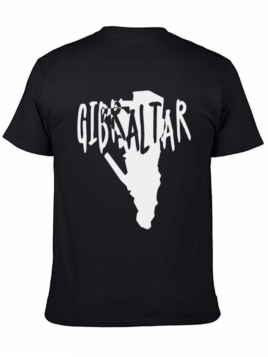 Gibraltar Graphic Tee - Mens Black T-Shirt