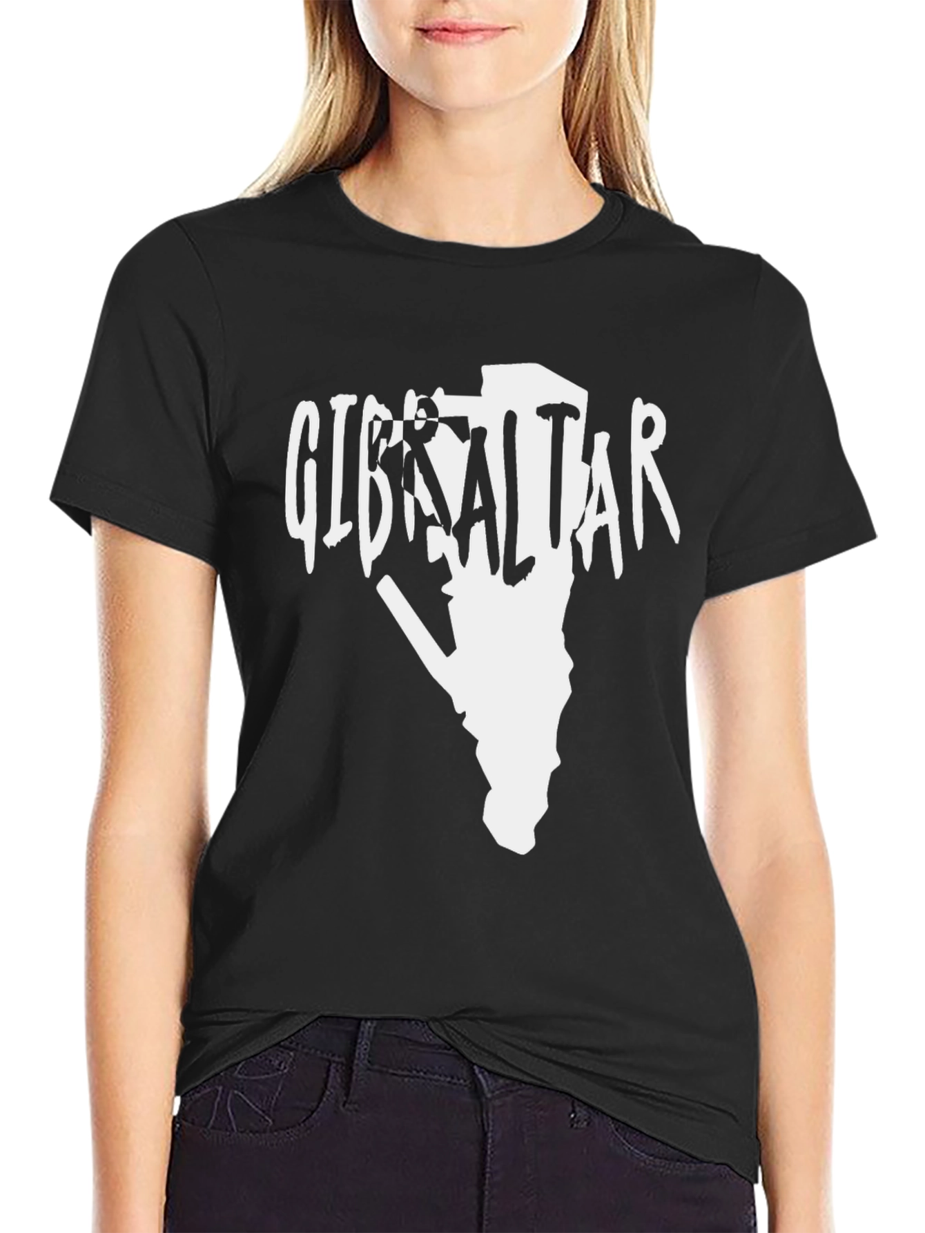 Gibraltar Graphic Tee - Mens Black T-Shirt