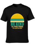 Be Kind Graphic Tee - Unisex Retro Style T-Shirt