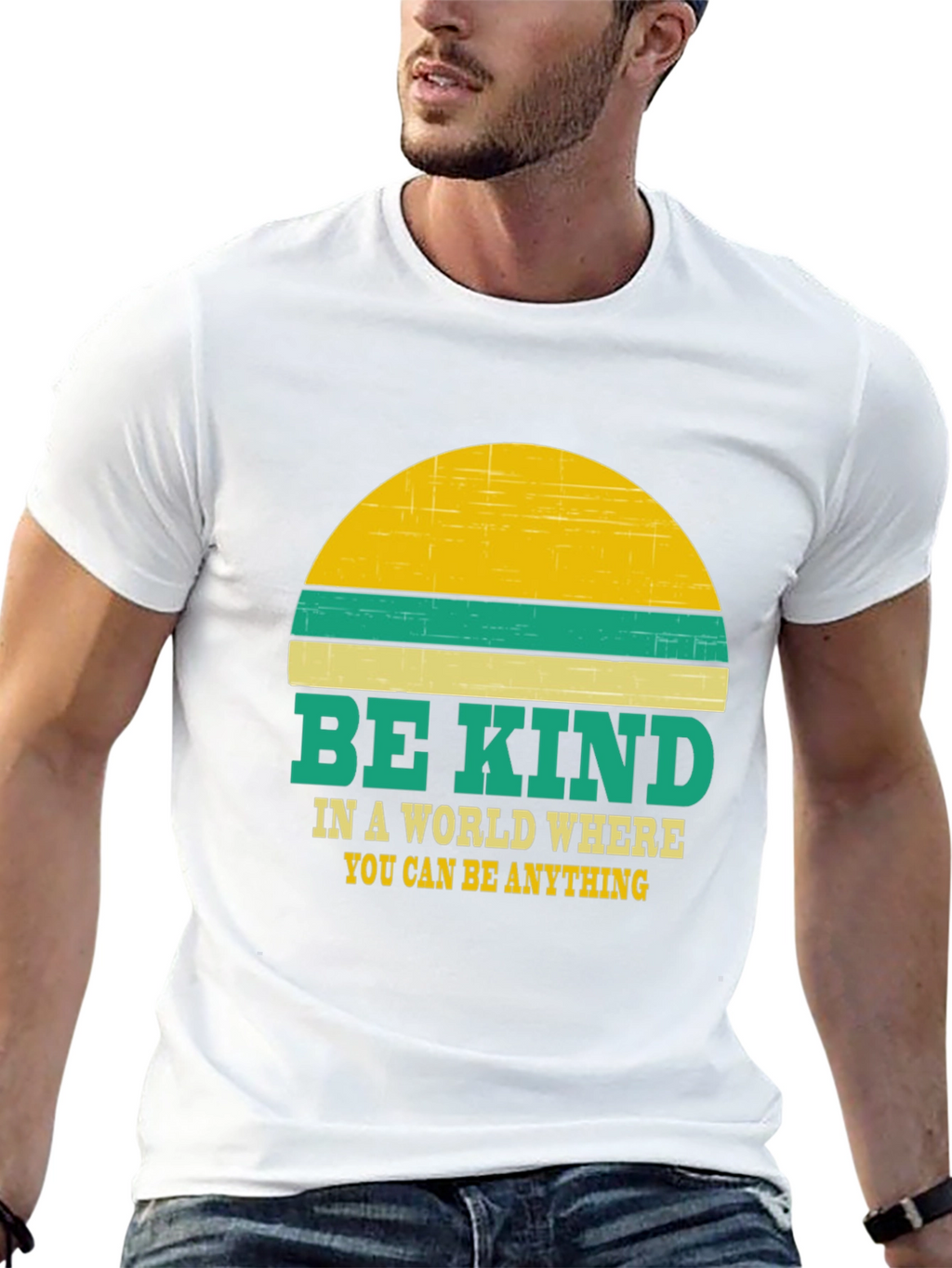 Be Kind Graphic Tee - Unisex Retro Style T-Shirt