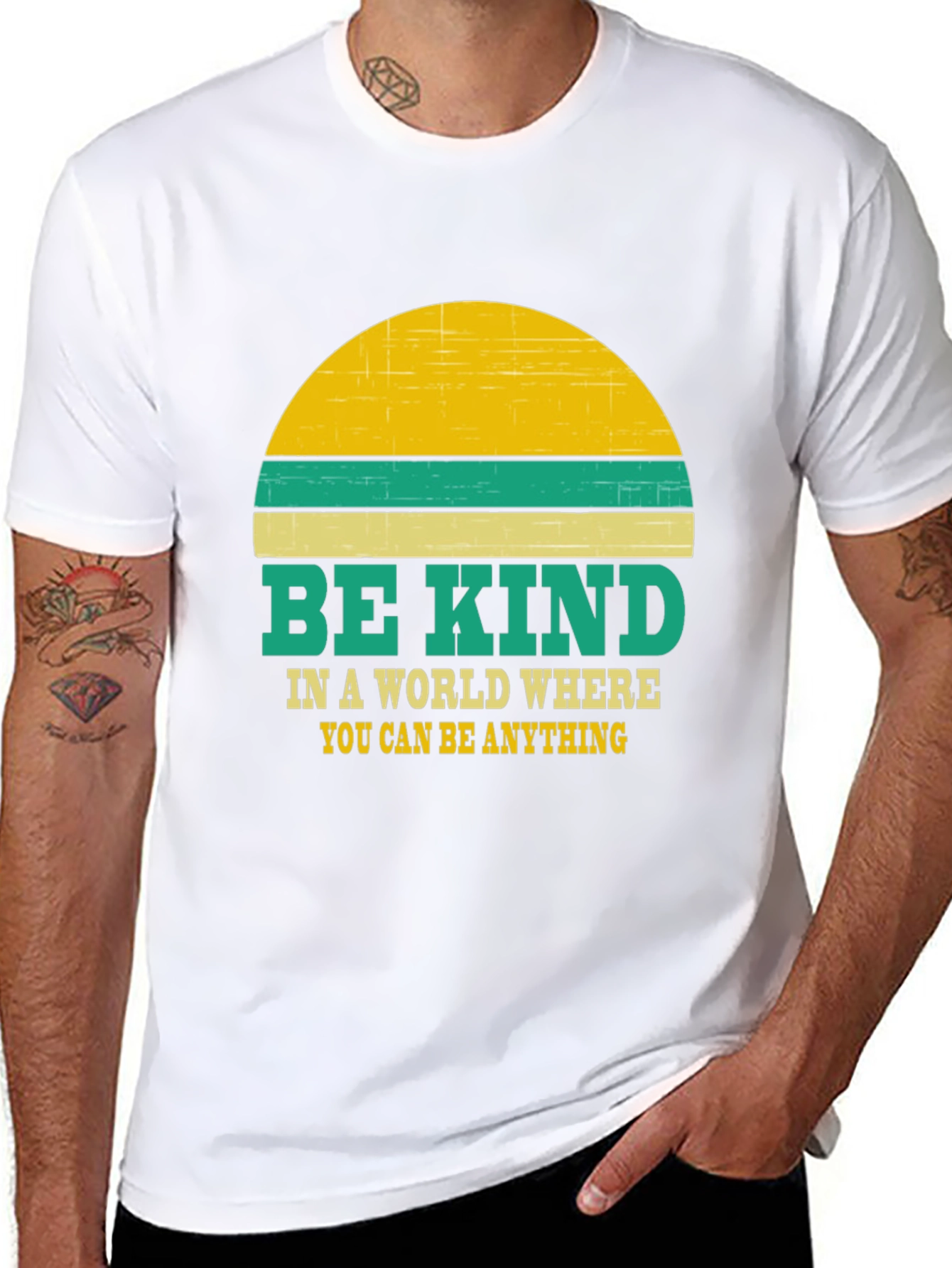 Be Kind Graphic Tee - Unisex Retro Style T-Shirt