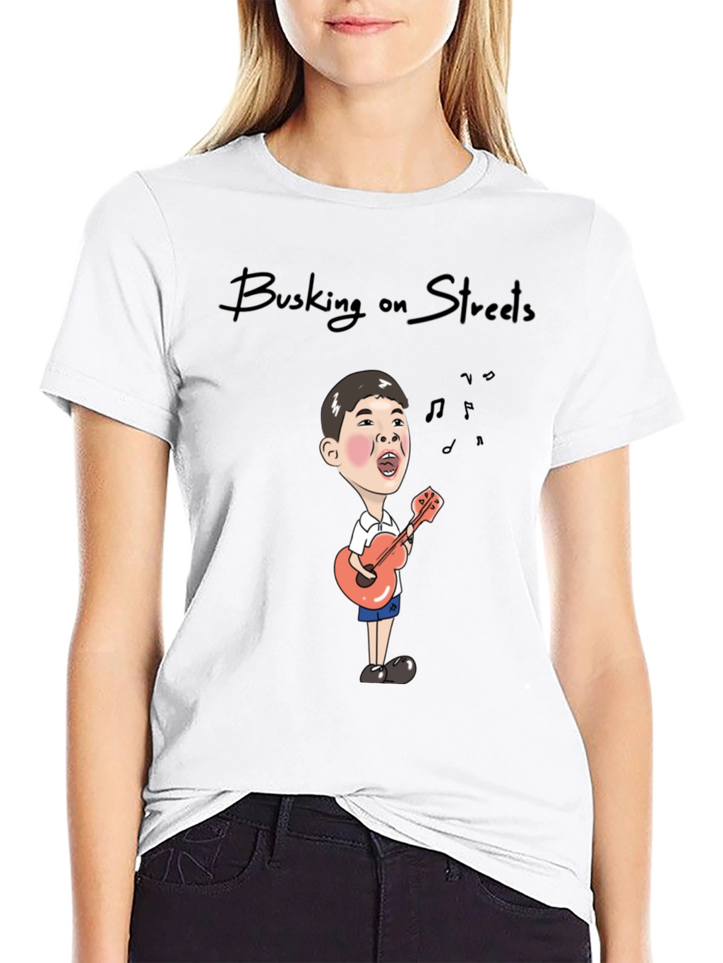 Busting on Streets Graphic T-Shirt