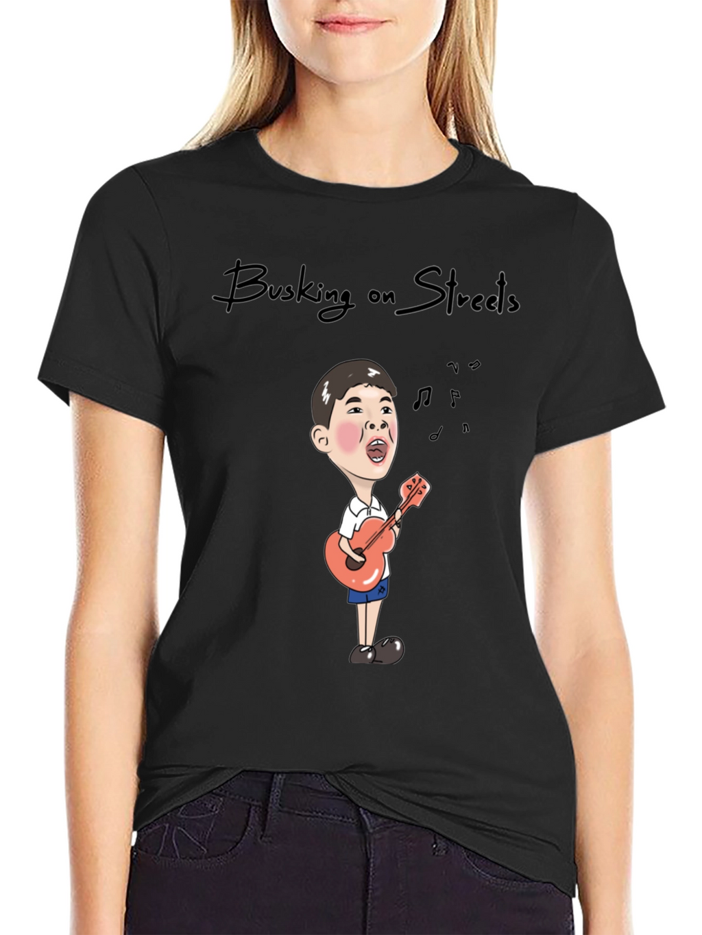Busting on Streets Graphic T-Shirt