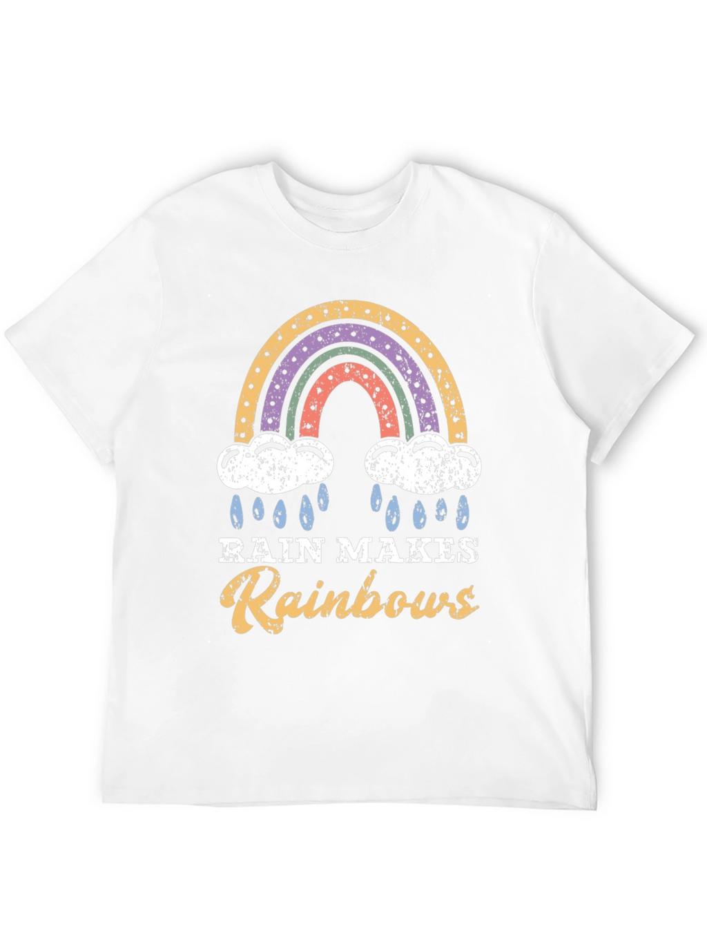 Rain Makes Rainbows Graphic T-Shirt
