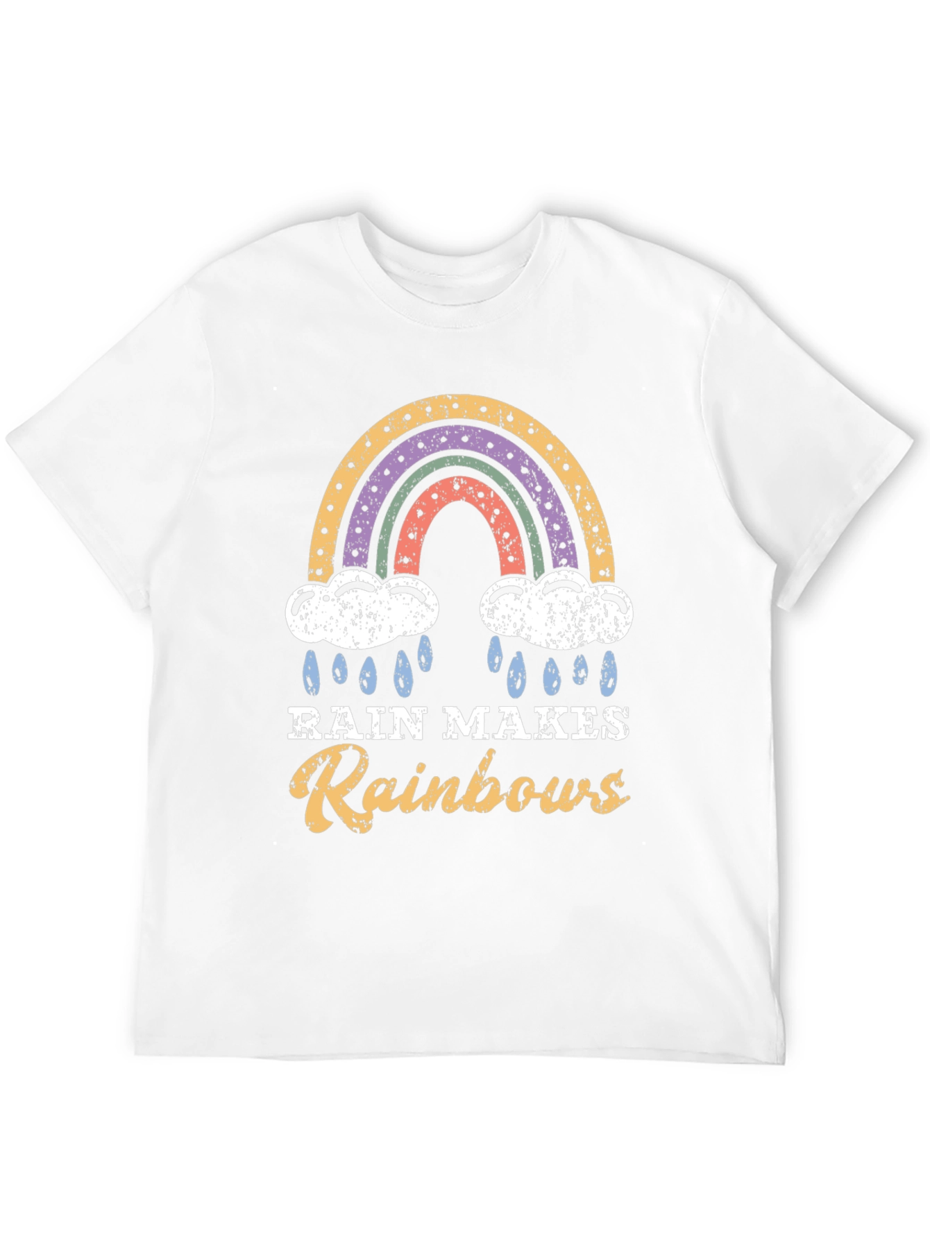 Rain Makes Rainbows Graphic T-Shirt