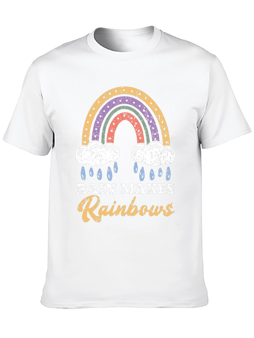 Rain Makes Rainbows Graphic T-Shirt