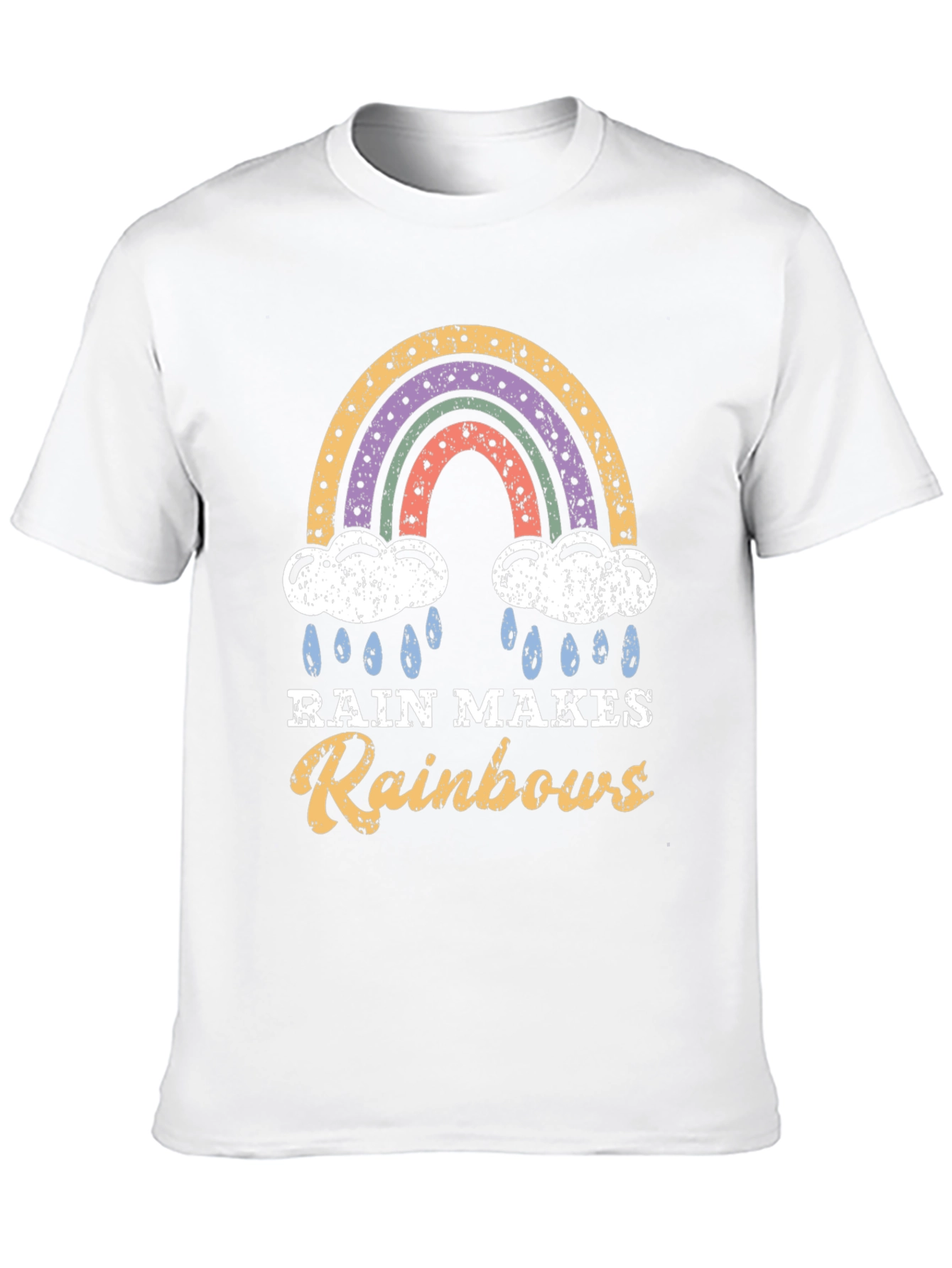 Rain Makes Rainbows Graphic T-Shirt