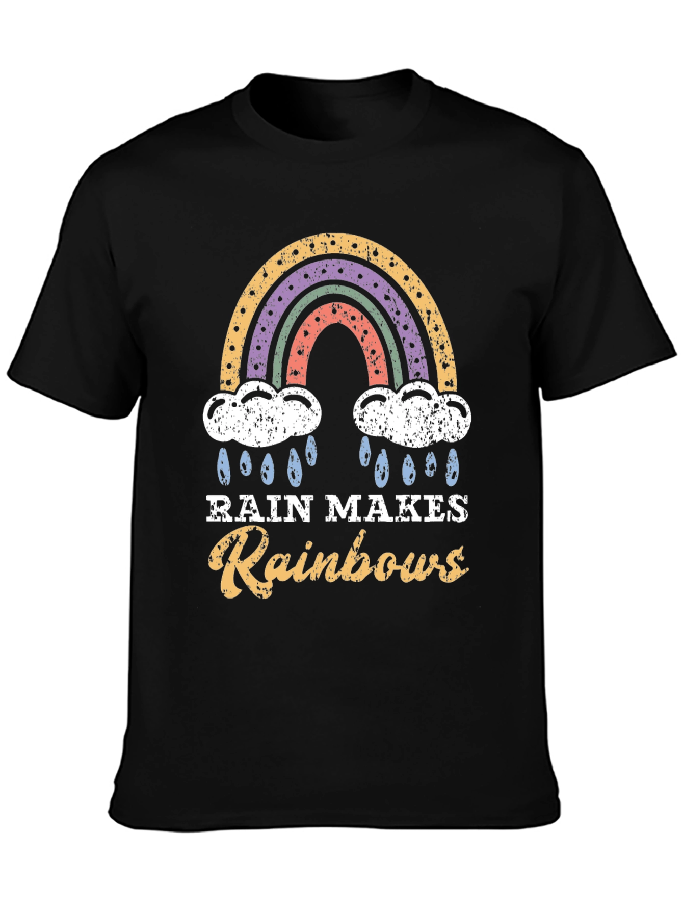 Rain Makes Rainbows Graphic T-Shirt