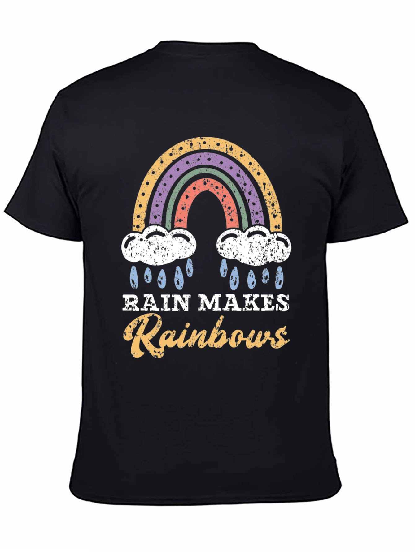 Rain Makes Rainbows Graphic T-Shirt