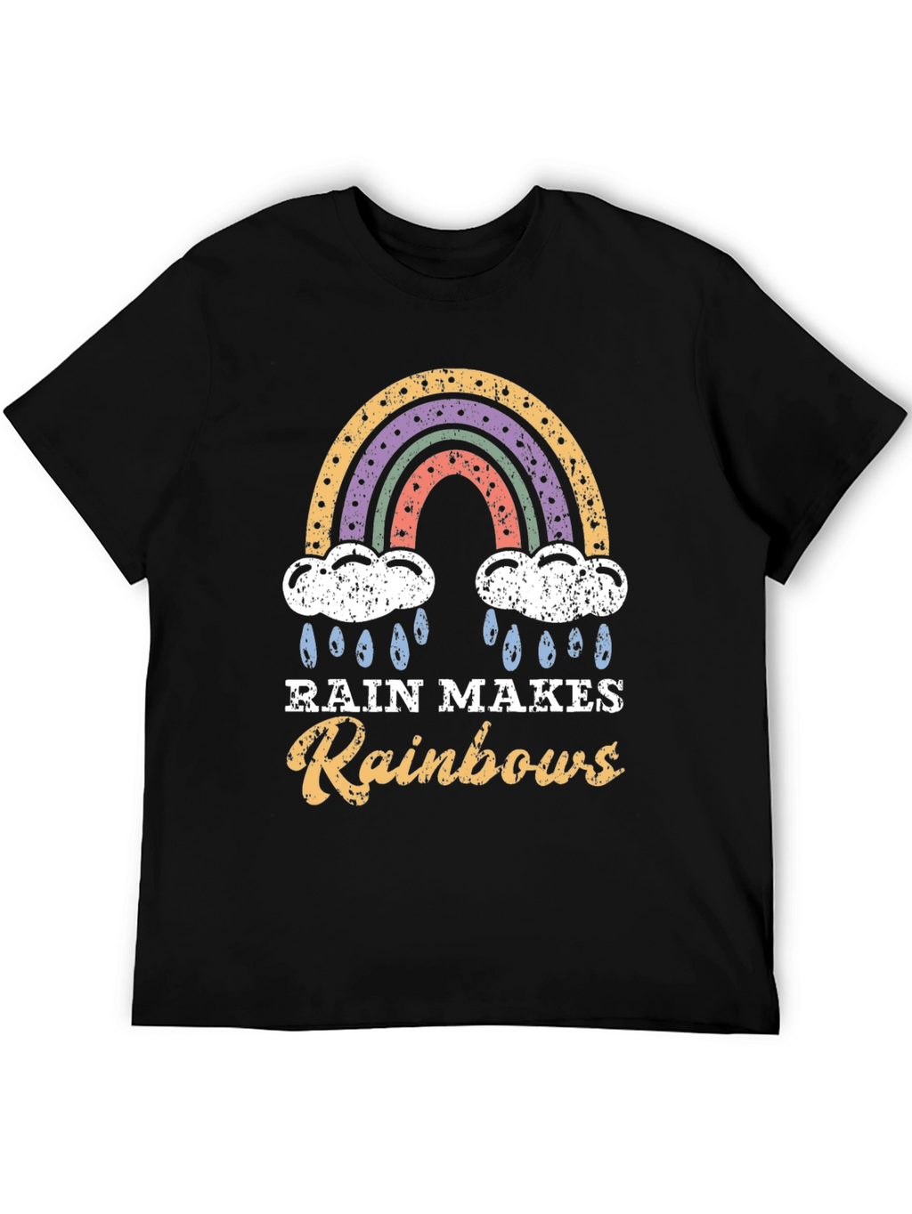 Rain Makes Rainbows Graphic T-Shirt