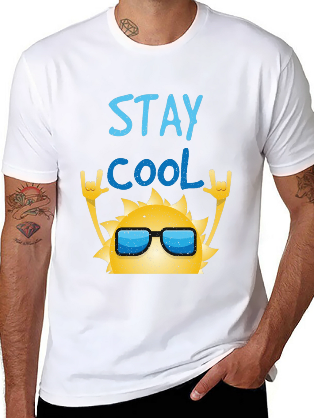 Stay Cool T-Shirt - Summer Vibes
