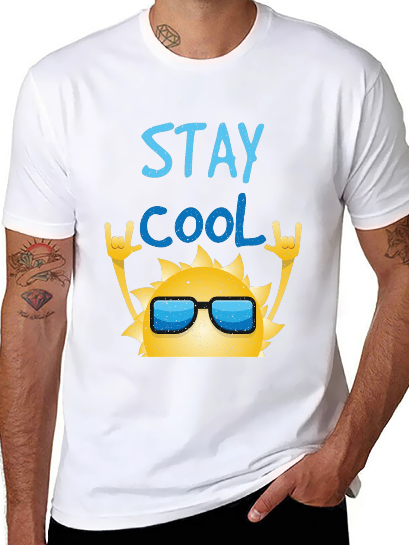 Stay Cool T-Shirt - Summer Vibes