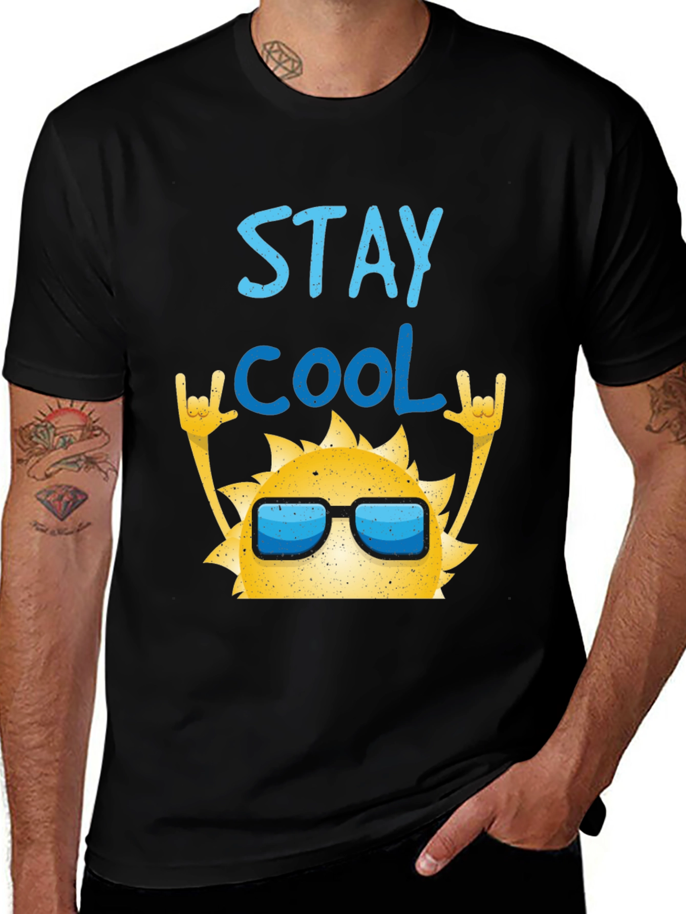 Stay Cool T-Shirt - Summer Vibes