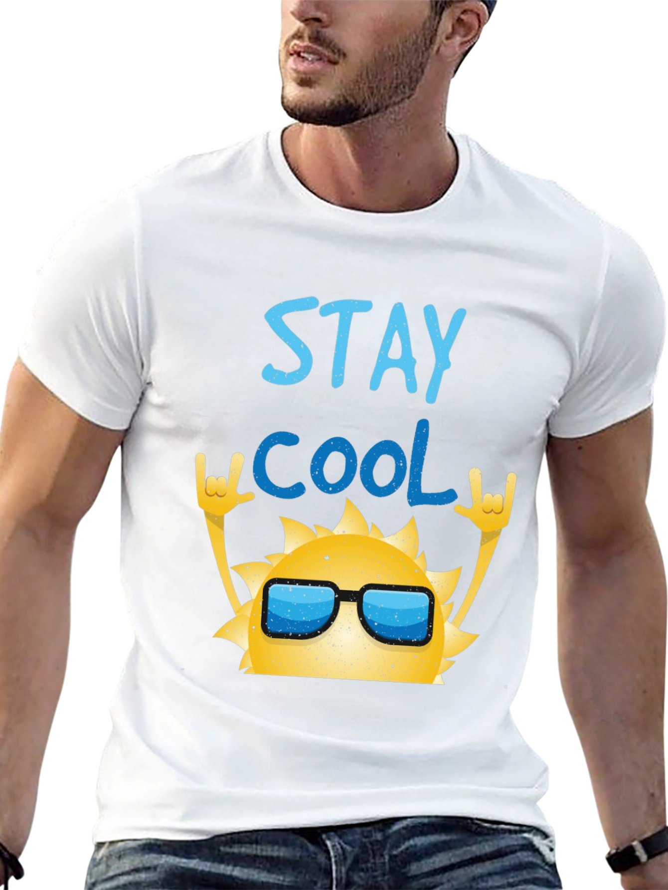 Stay Cool T-Shirt - Summer Vibes