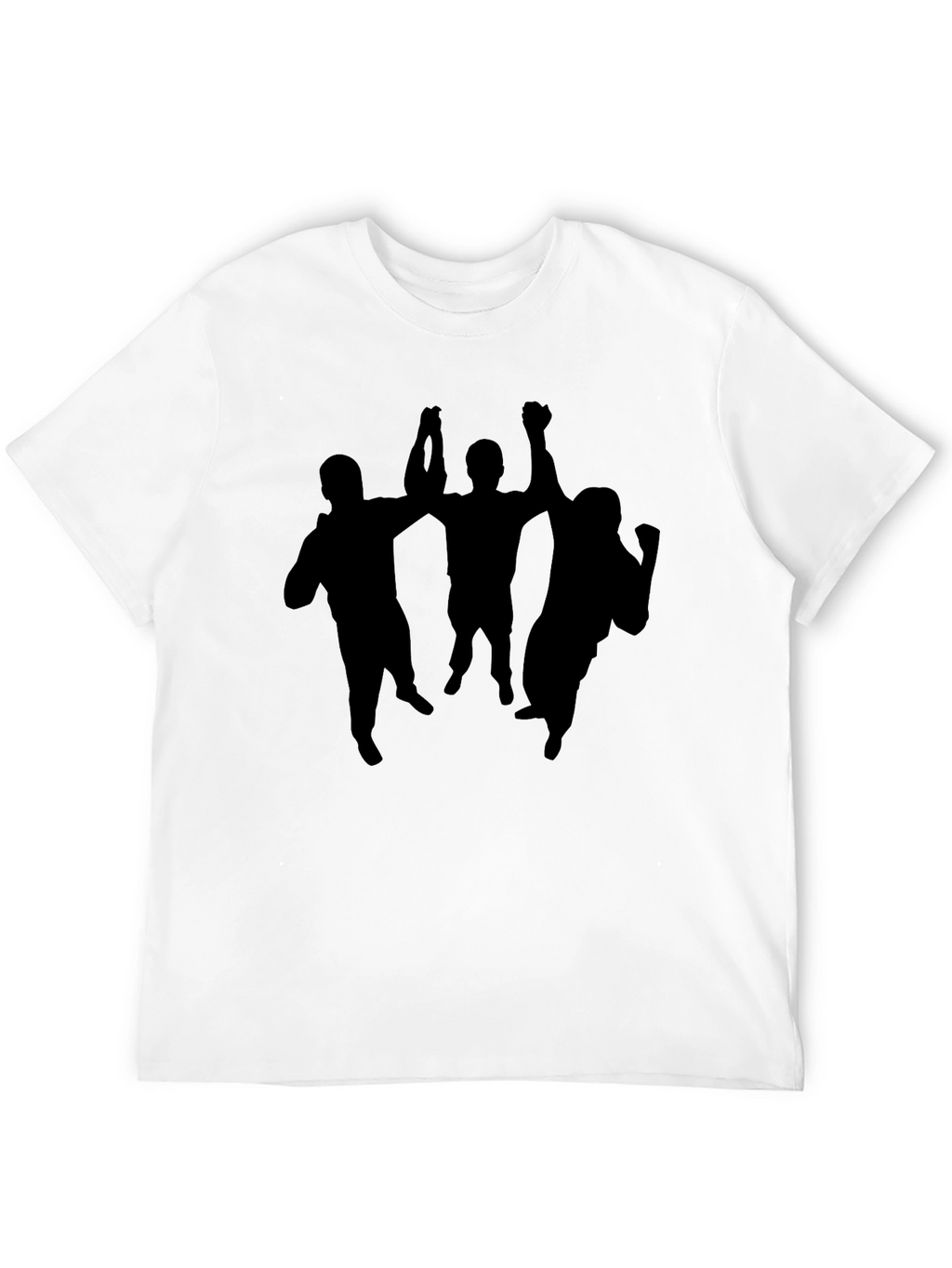 Black Silhouette Celebration Tee