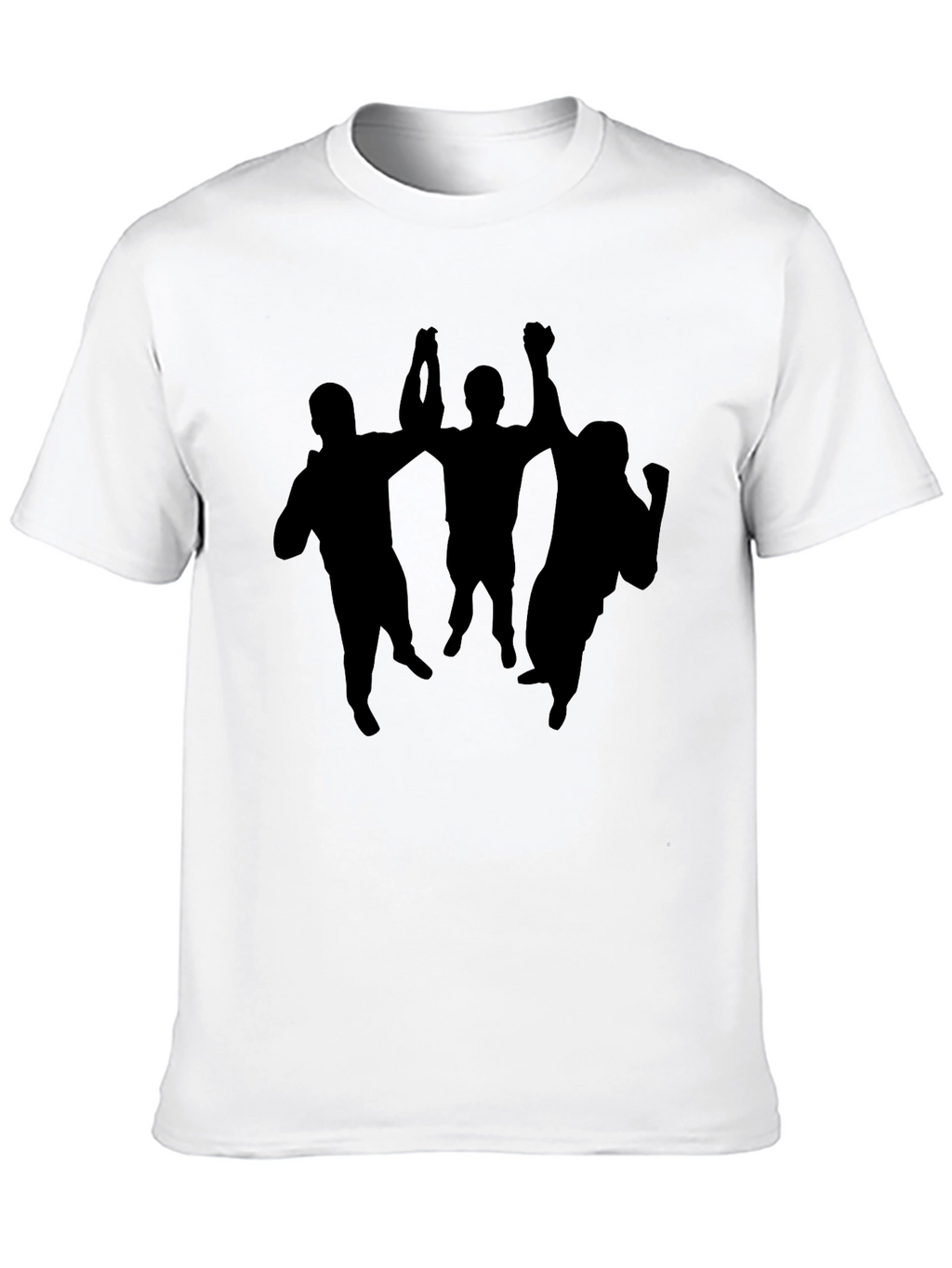 Black Silhouette Celebration Tee