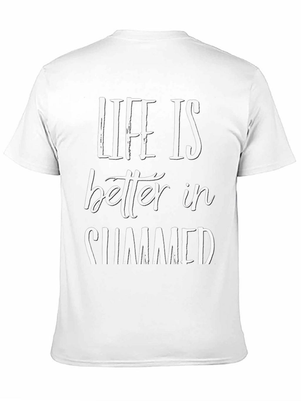 Life is Better in Summer Black Graphic Tee
