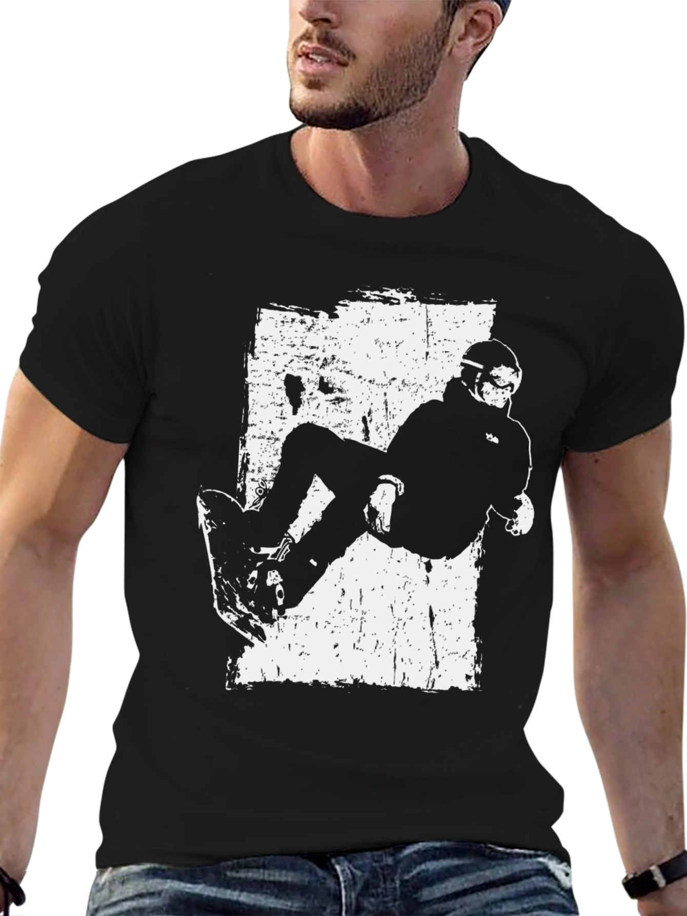 Skateboarder Graphic T-Shirt
