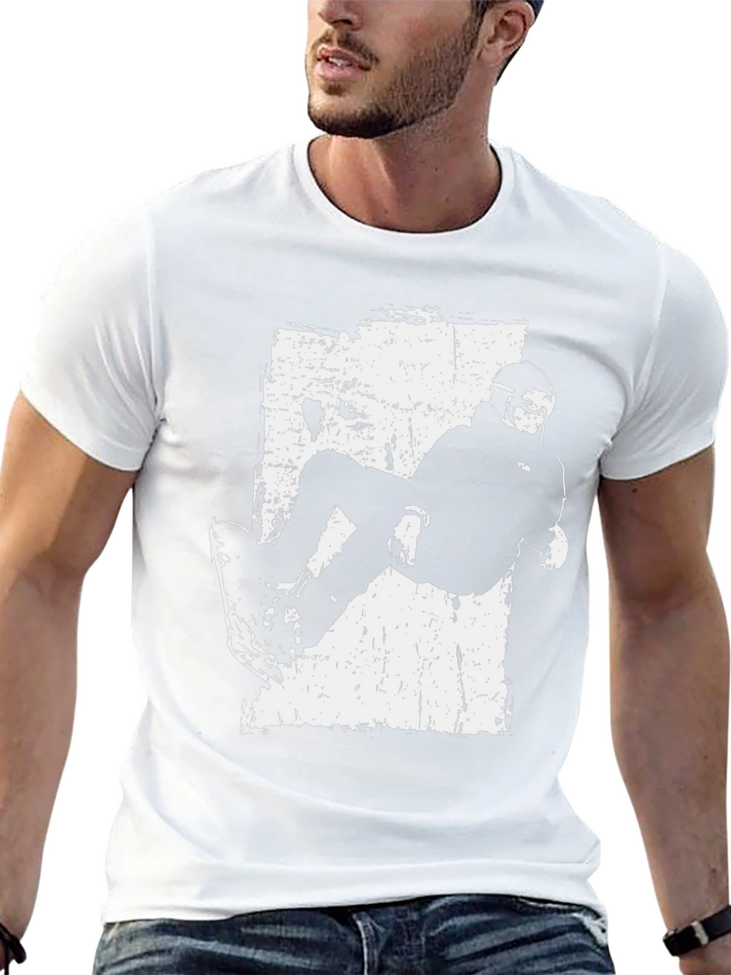 Skateboarder Graphic T-Shirt