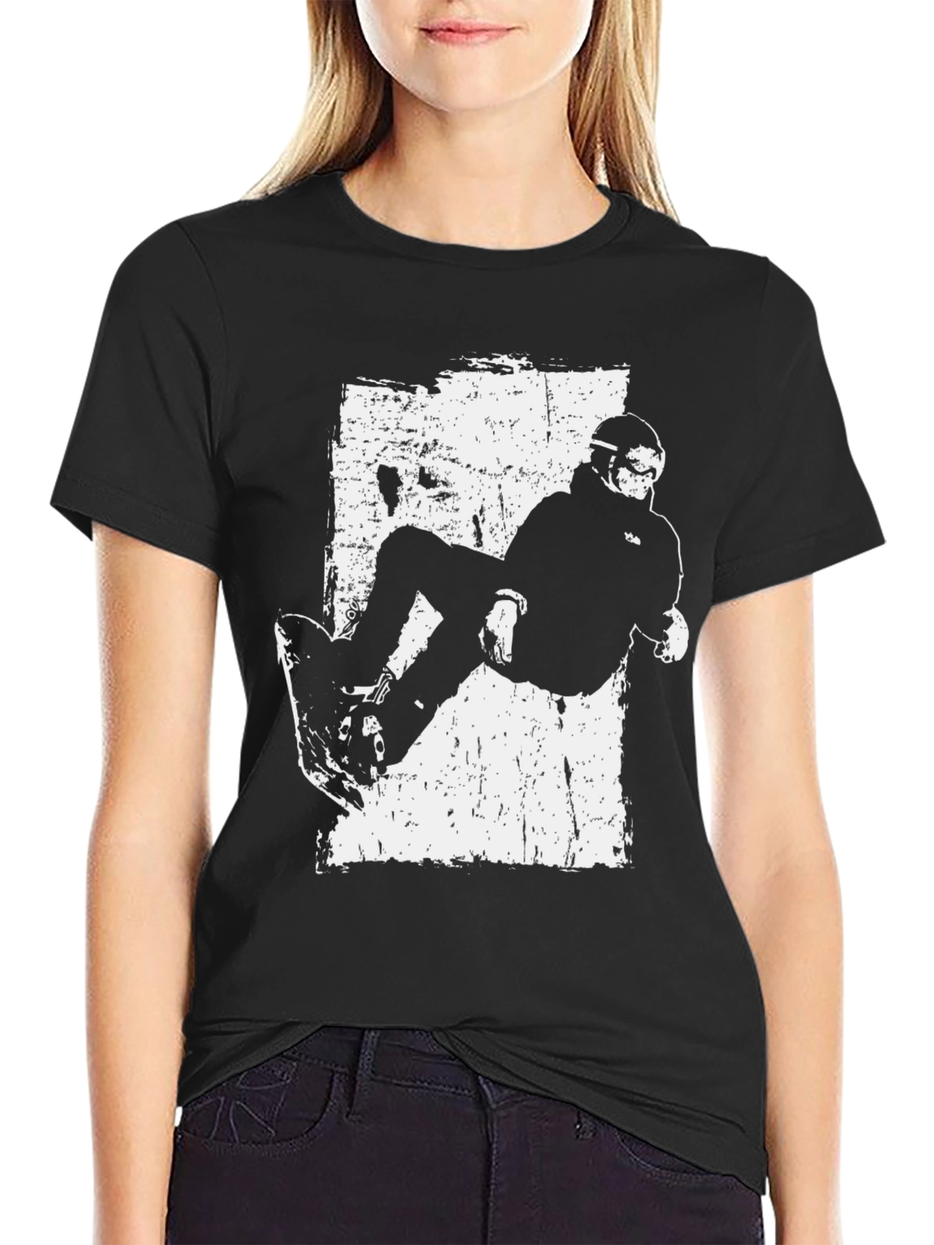 Skateboarder Graphic T-Shirt
