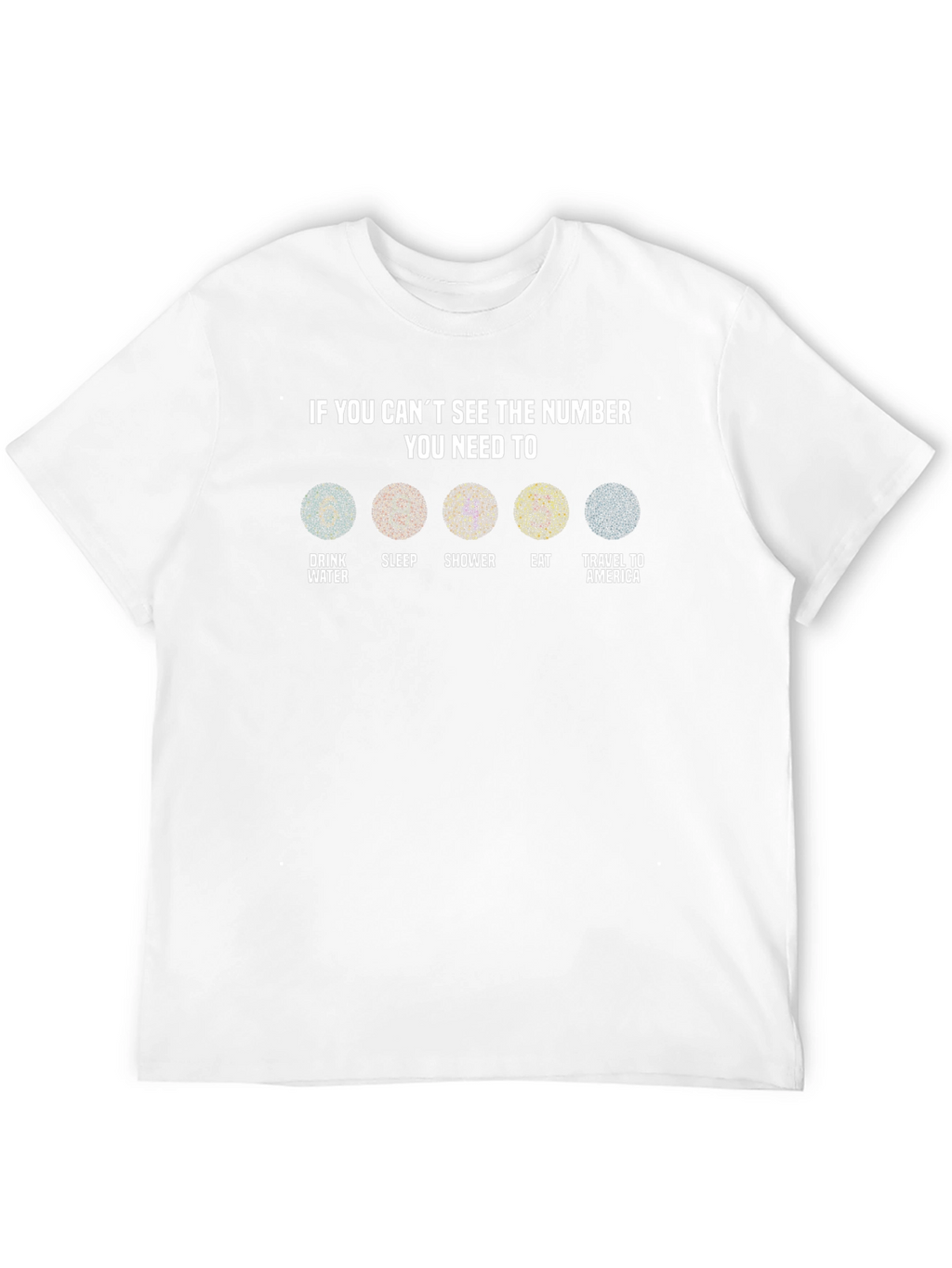 Color Blindness Test T-Shirt